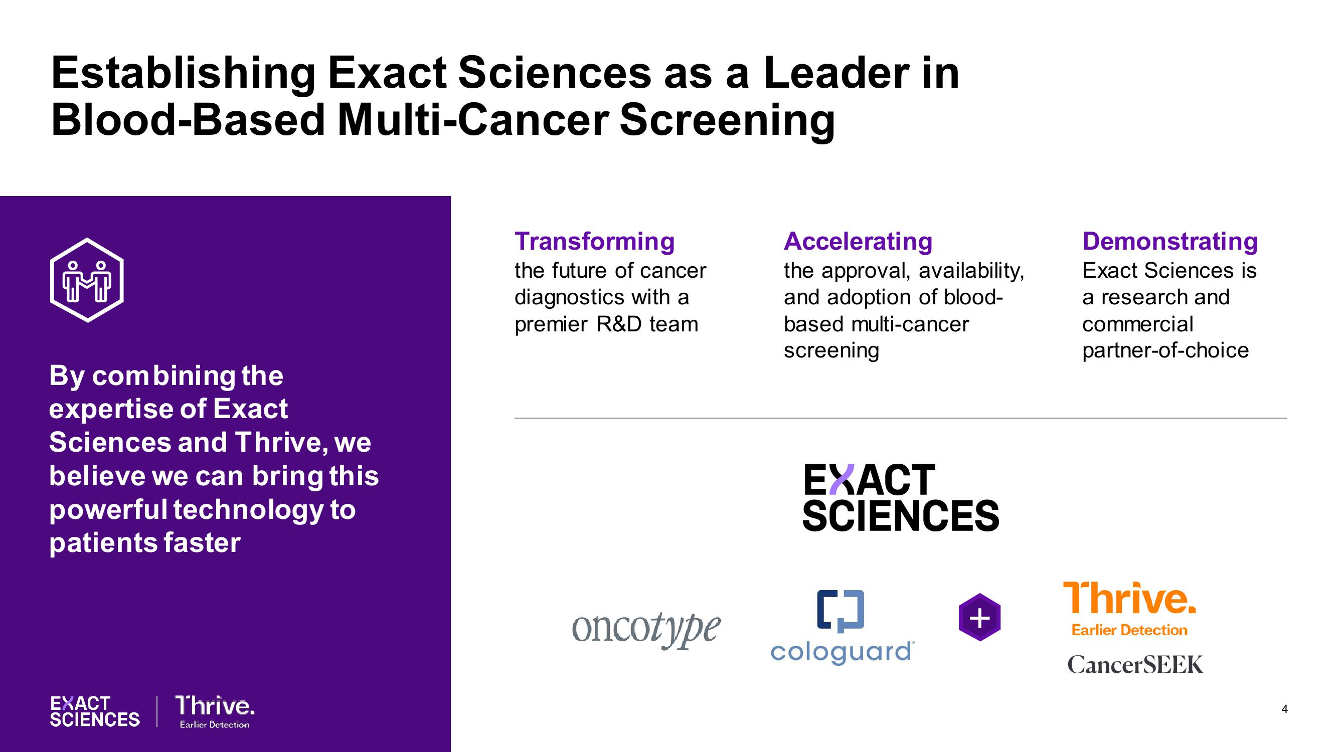 Creating a Leader in Blood-Based MultiCancer Screening slide image #4