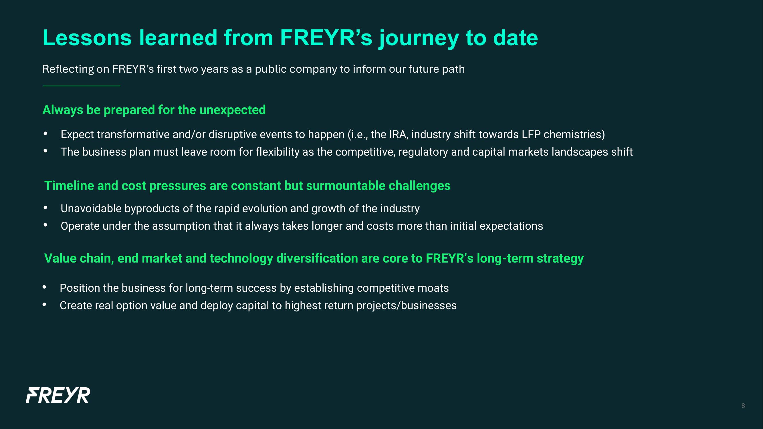 Freyr Investor Day Presentation Deck slide image #8