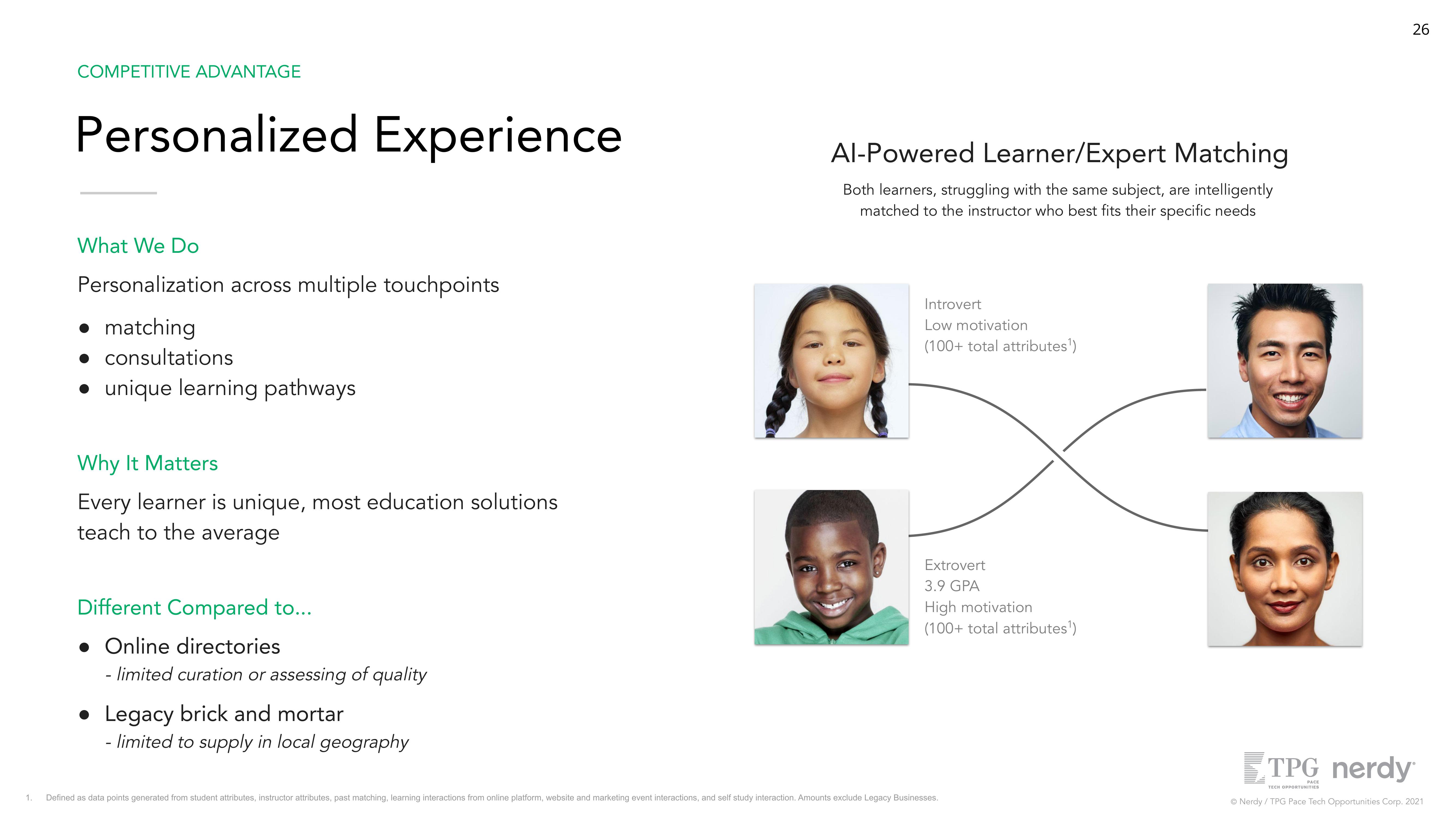 Nerdy SPAC Presentation Deck slide image