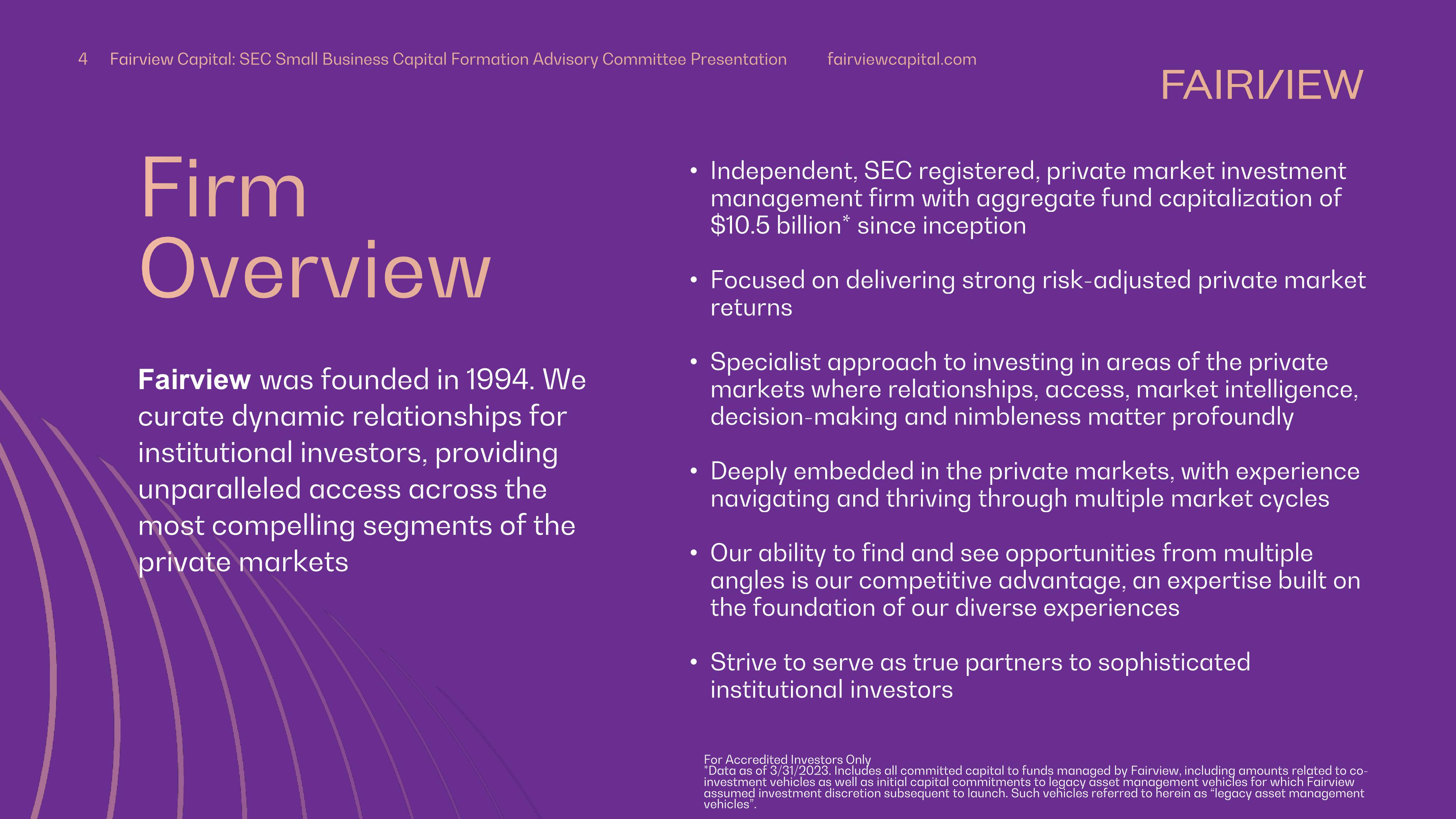 Perspectives on Diverse and Emerging Manager Investing In Venture Capital and Private Equity slide image #4