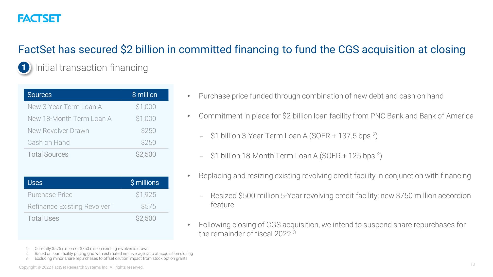 Factset Mergers and Acquisitions Presentation Deck slide image