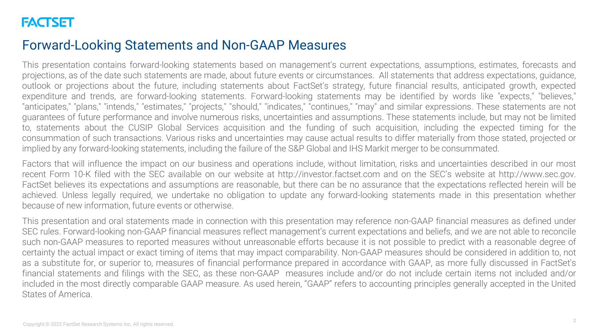 Factset Mergers and Acquisitions Presentation Deck slide image #2