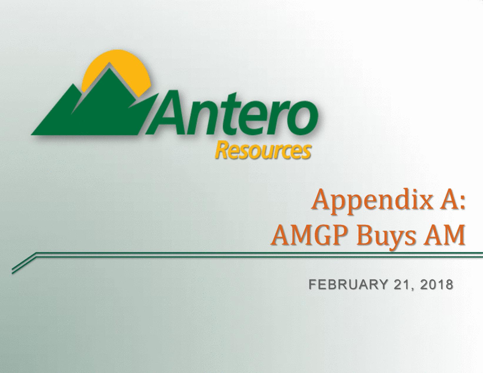 Antero Midstream Partners Mergers and Acquisitions Presentation Deck slide image #25