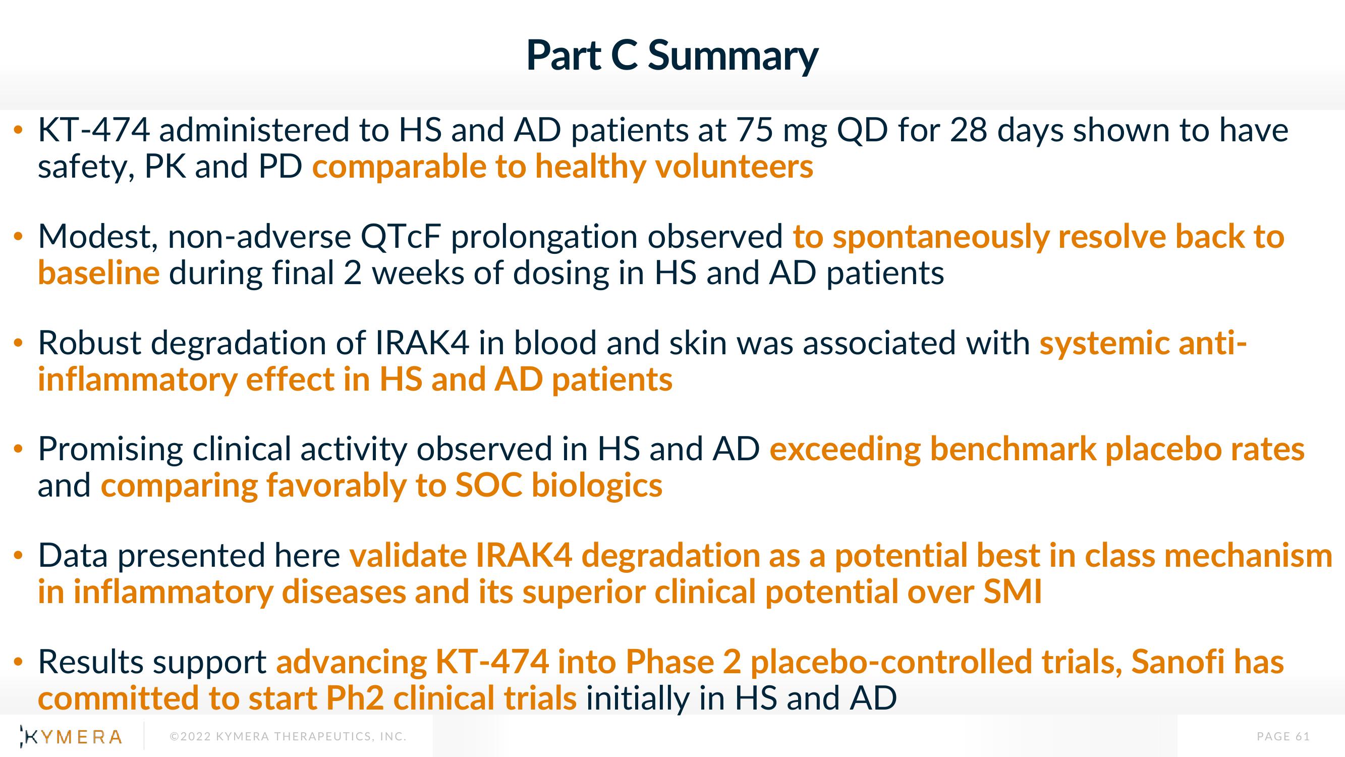 Kymera Results Presentation Deck slide image #61