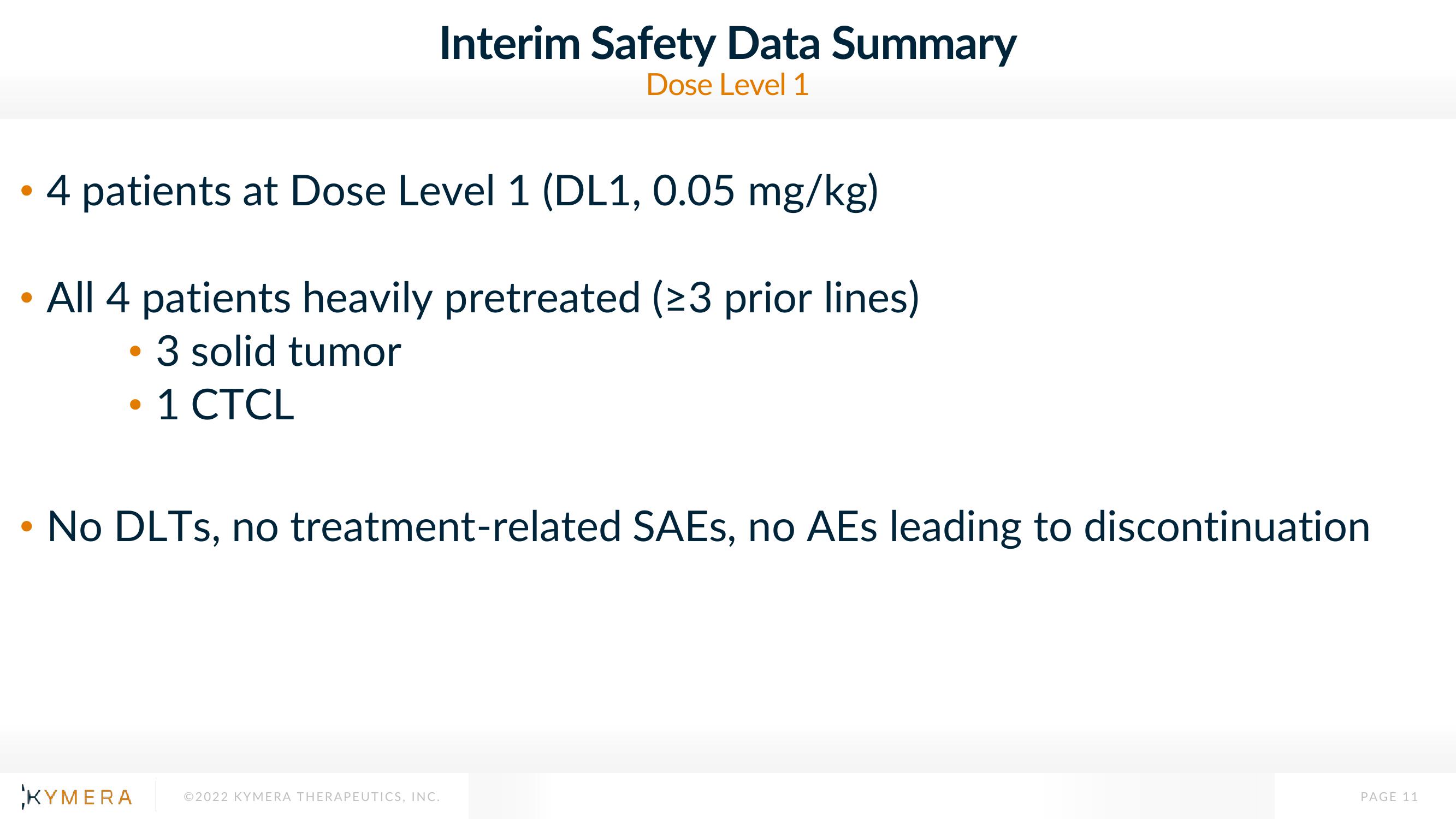 Kymera Results Presentation Deck slide image #11