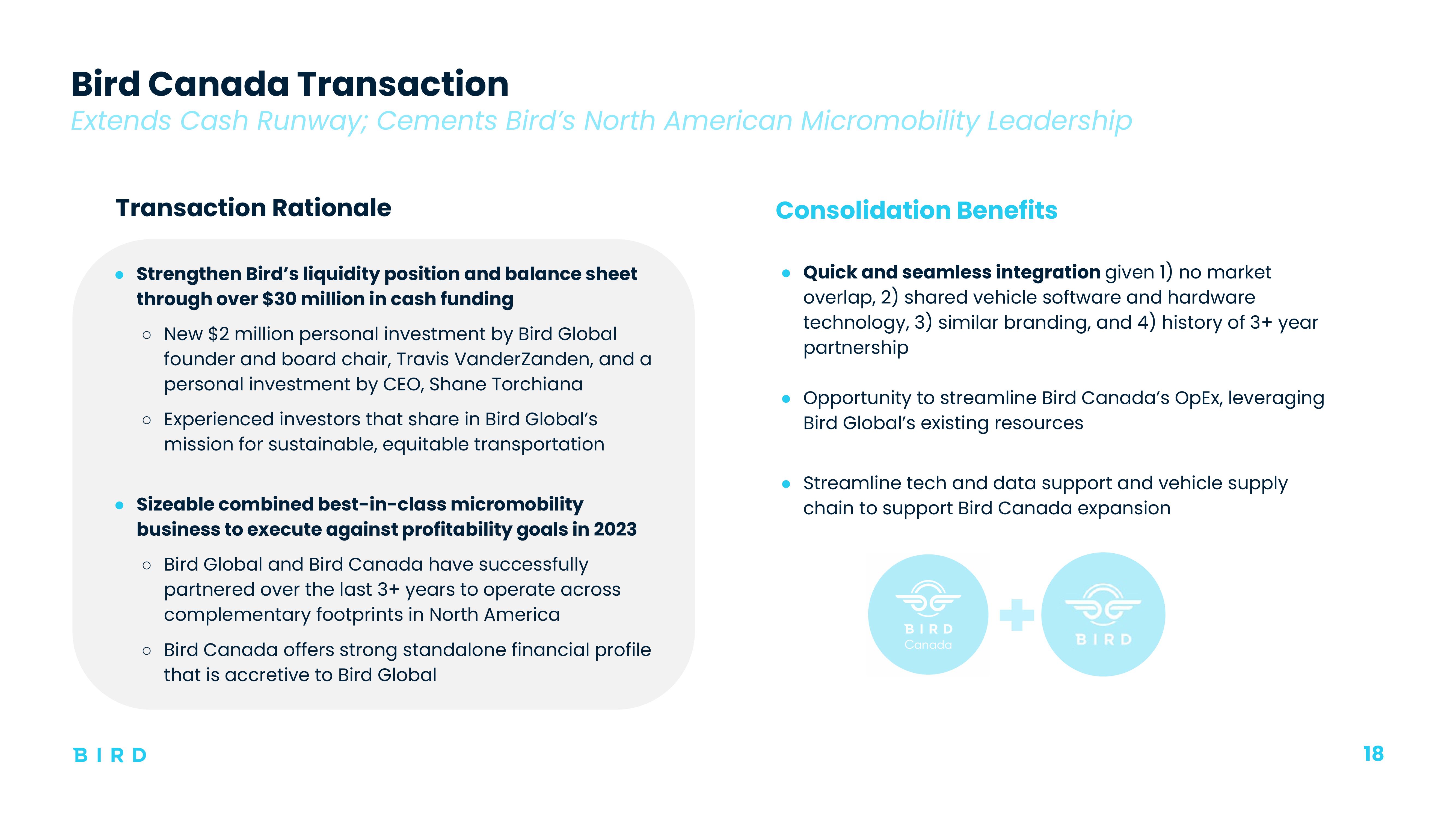 Bird Investor Presentation Deck slide image #18
