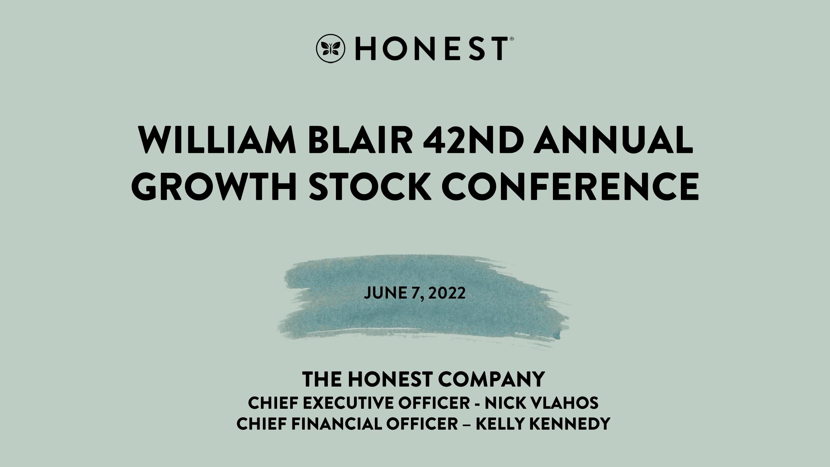 Honest Investor Conference Presentation Deck image