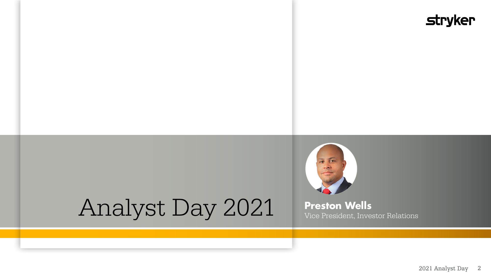 2021 Analyst Day slide image #2