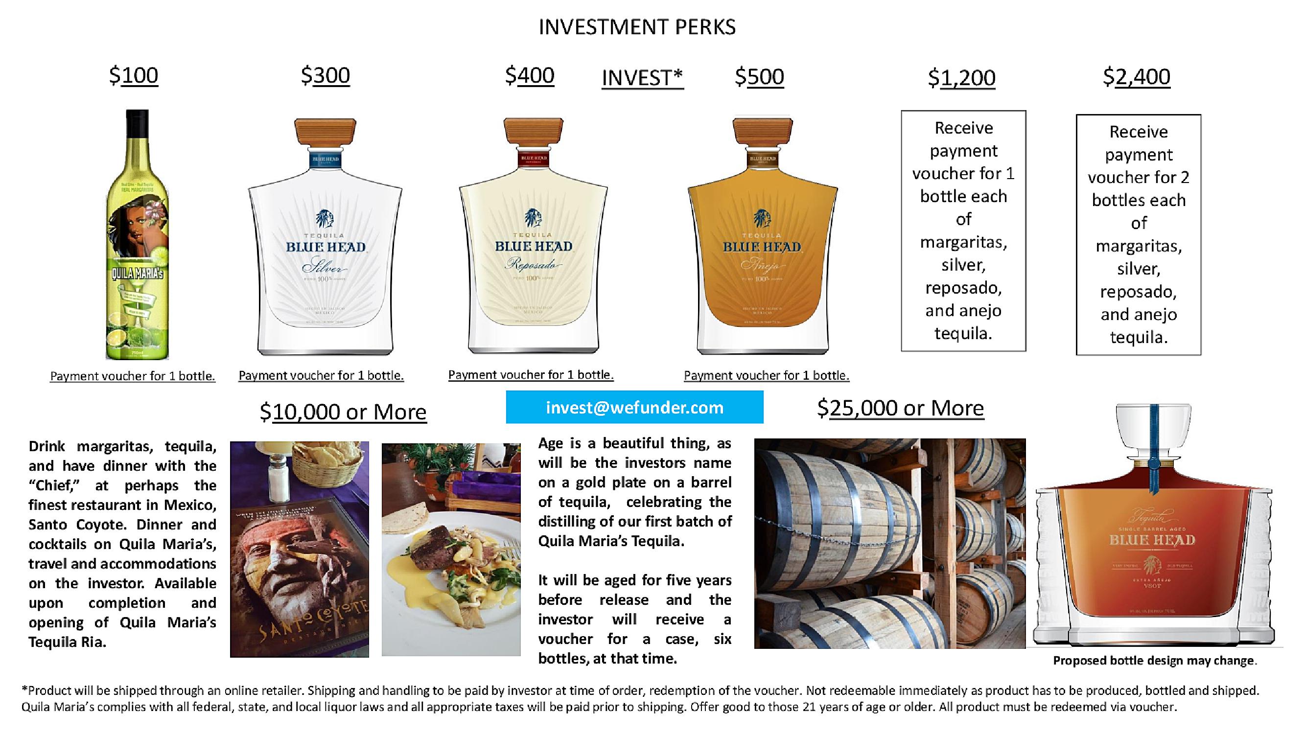 Qila Marias Tequila Ria Crowdfund Pitch Deck slide image #11