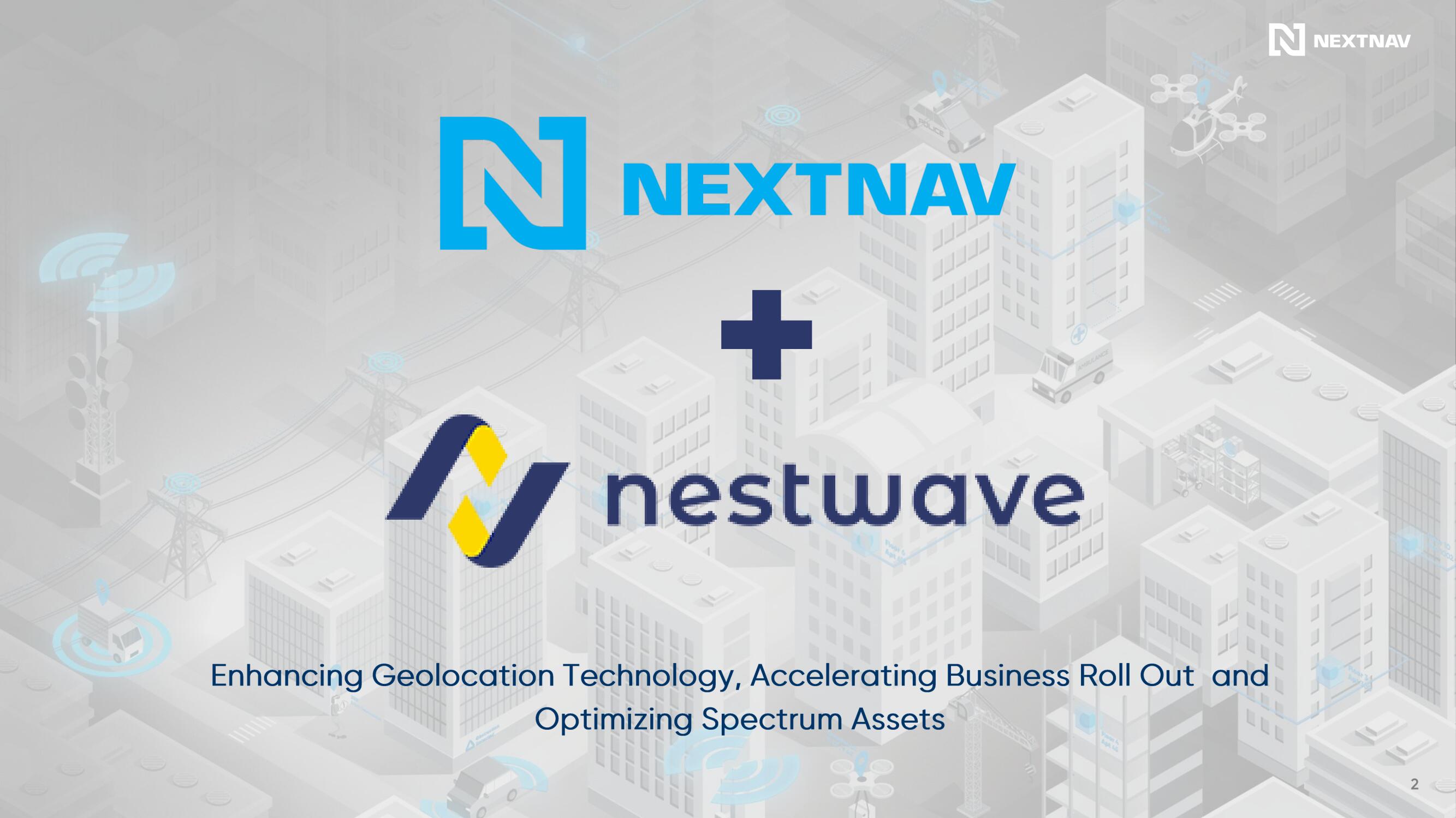 NextNav Mergers and Acquisitions Presentation Deck slide image #3