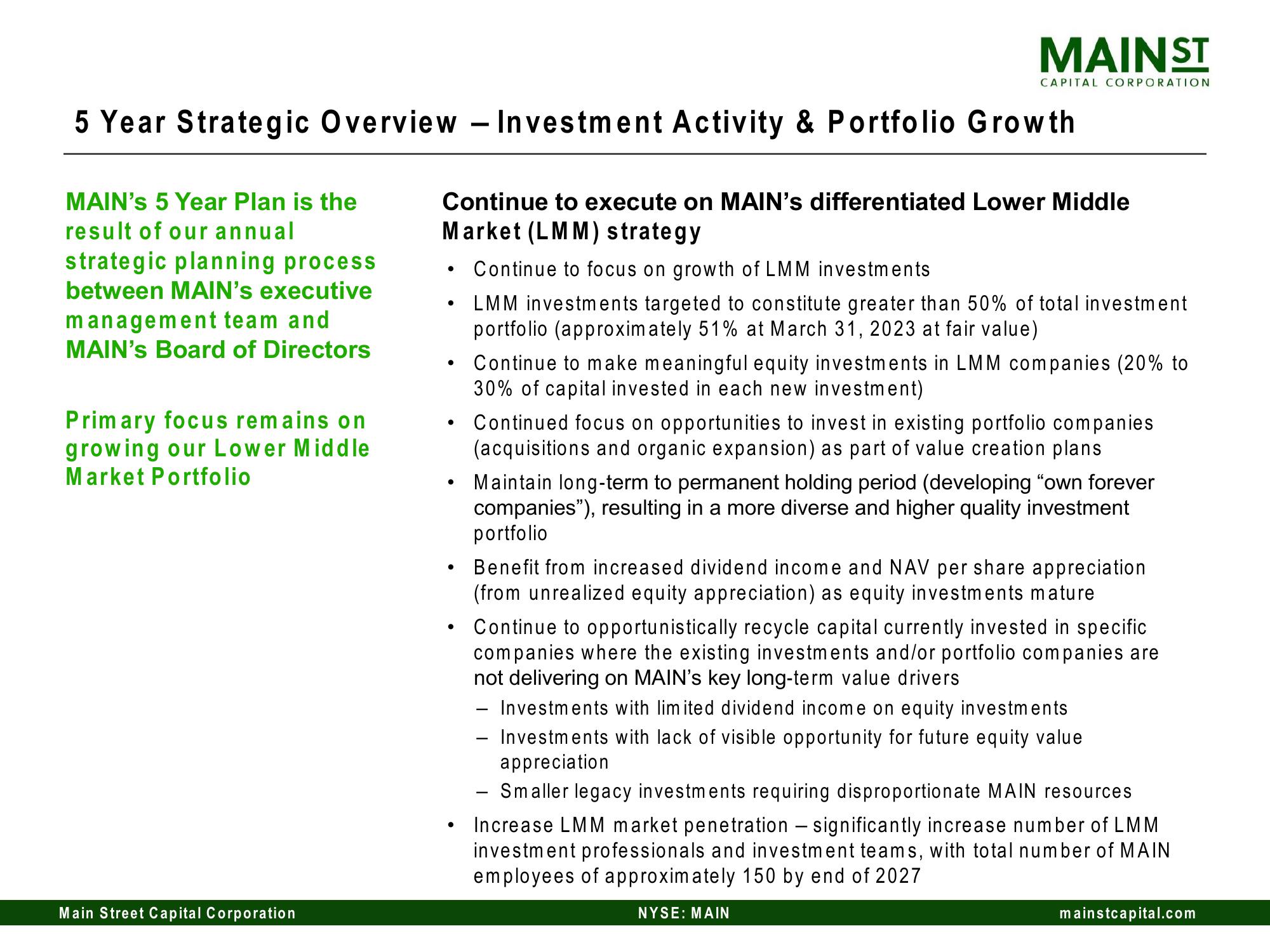 Main Street Capital Investor Day Presentation Deck slide image #147