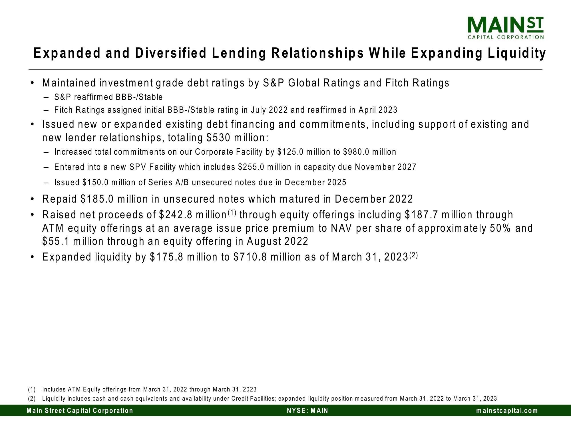 Main Street Capital Investor Day Presentation Deck slide image #60