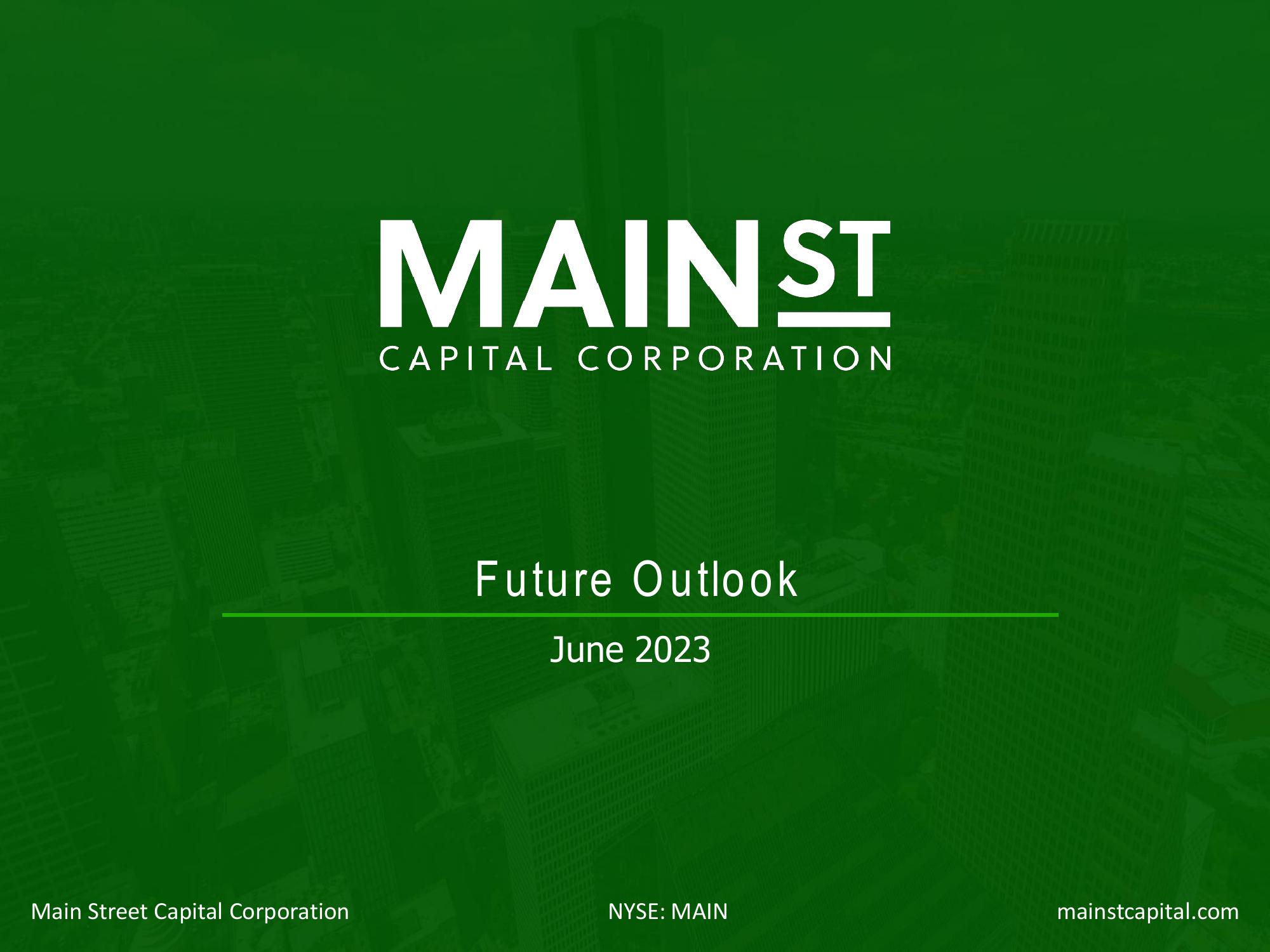 Main Street Capital Investor Day Presentation Deck slide image #146