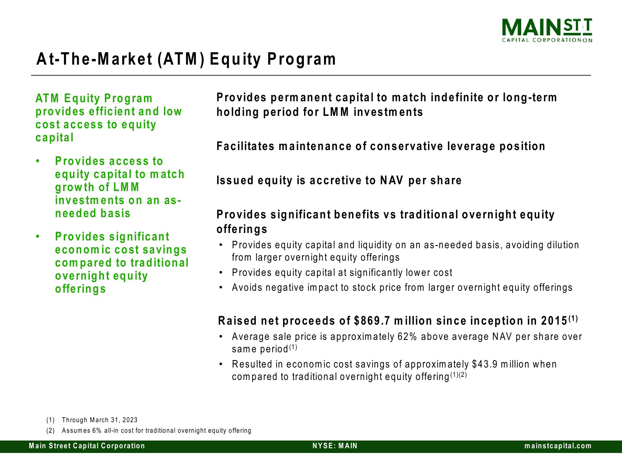 Main Street Capital Investor Day Presentation Deck slide image #70