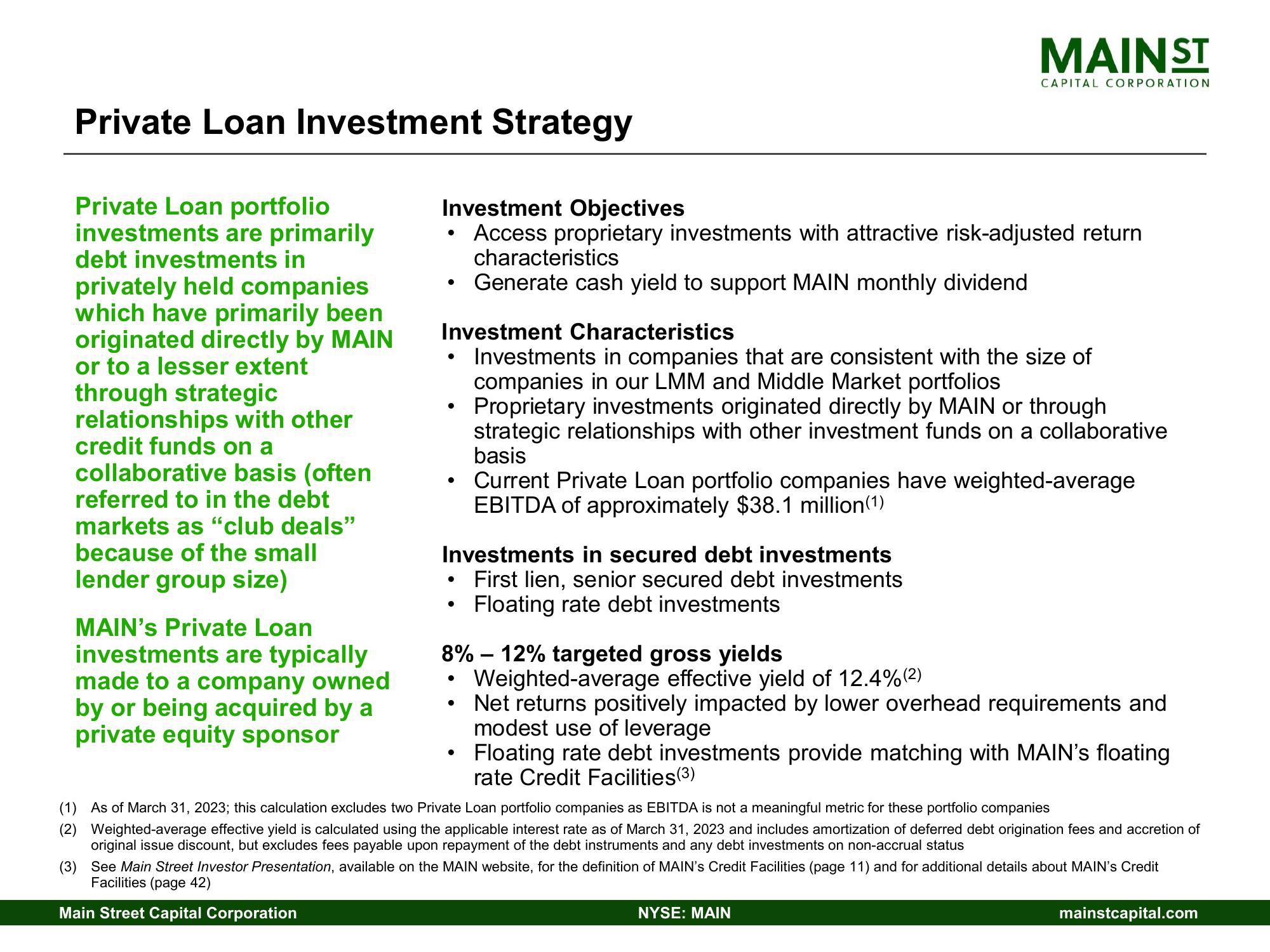 Main Street Capital Investor Day Presentation Deck slide image #11