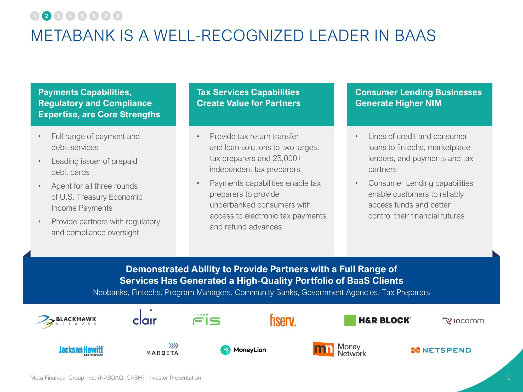Pathward Financial Investor Presentation Deck slide image #9