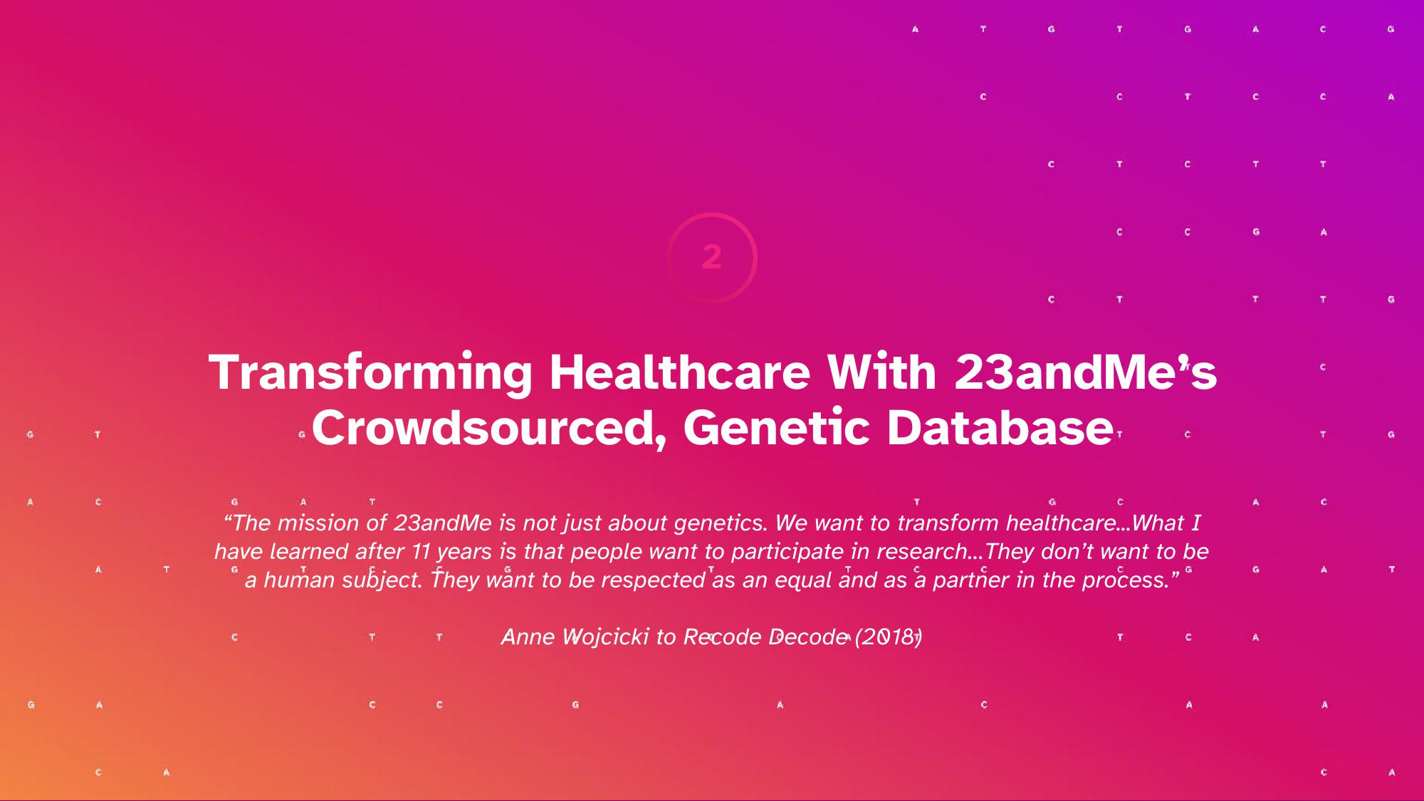 23andMe Investor Presentation Deck slide image #9