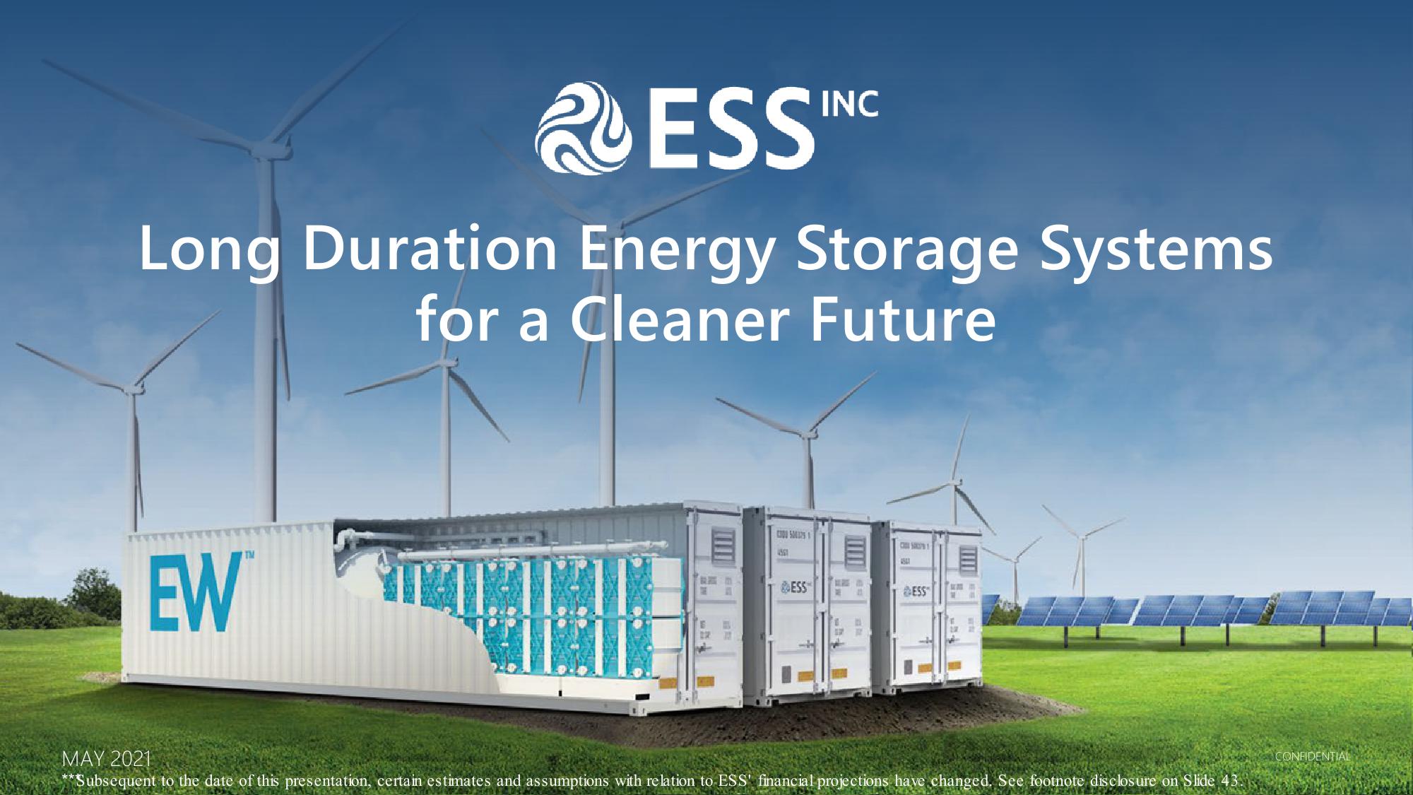 Long Duration Energy Storage Systems for a Cleaner Future image