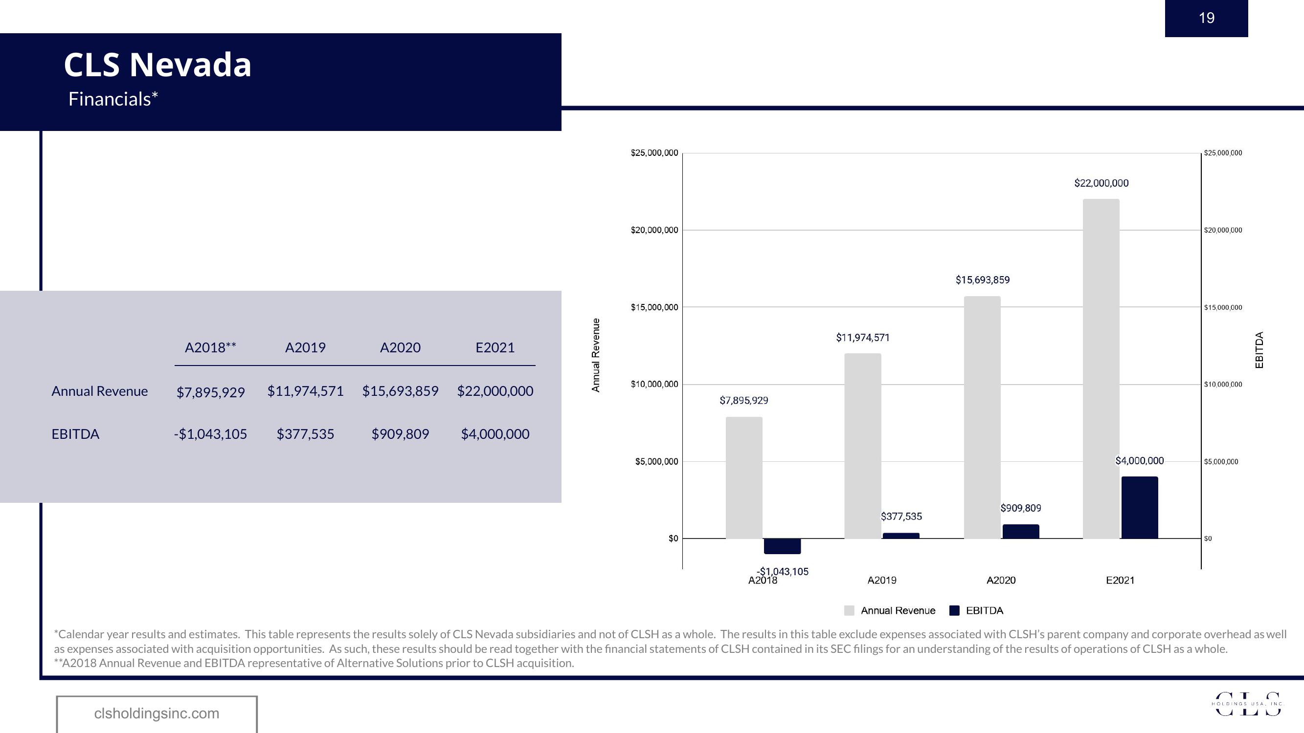 Investor Presentation slide image #19