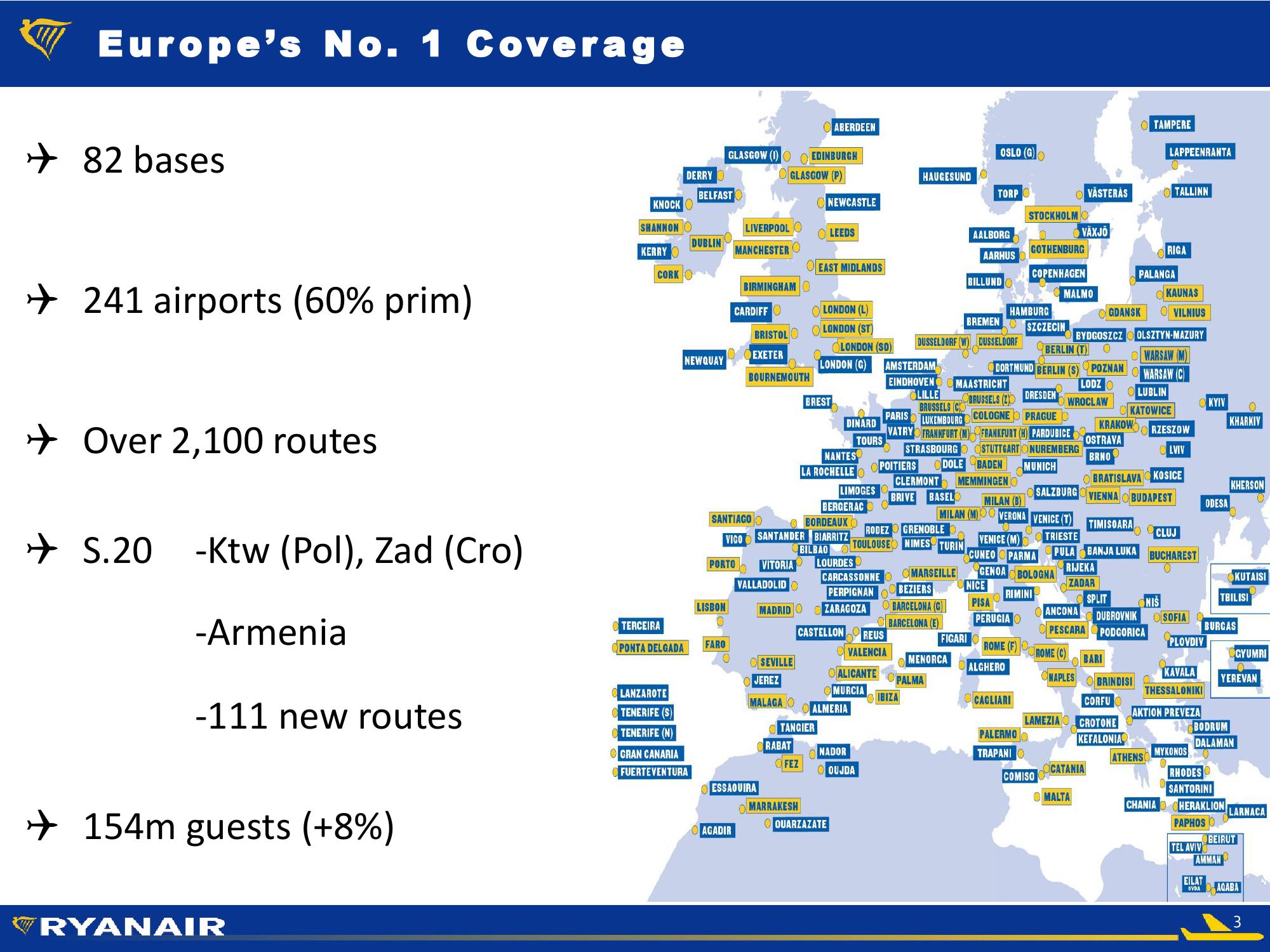 Ryanair Company Presentation slide image #3