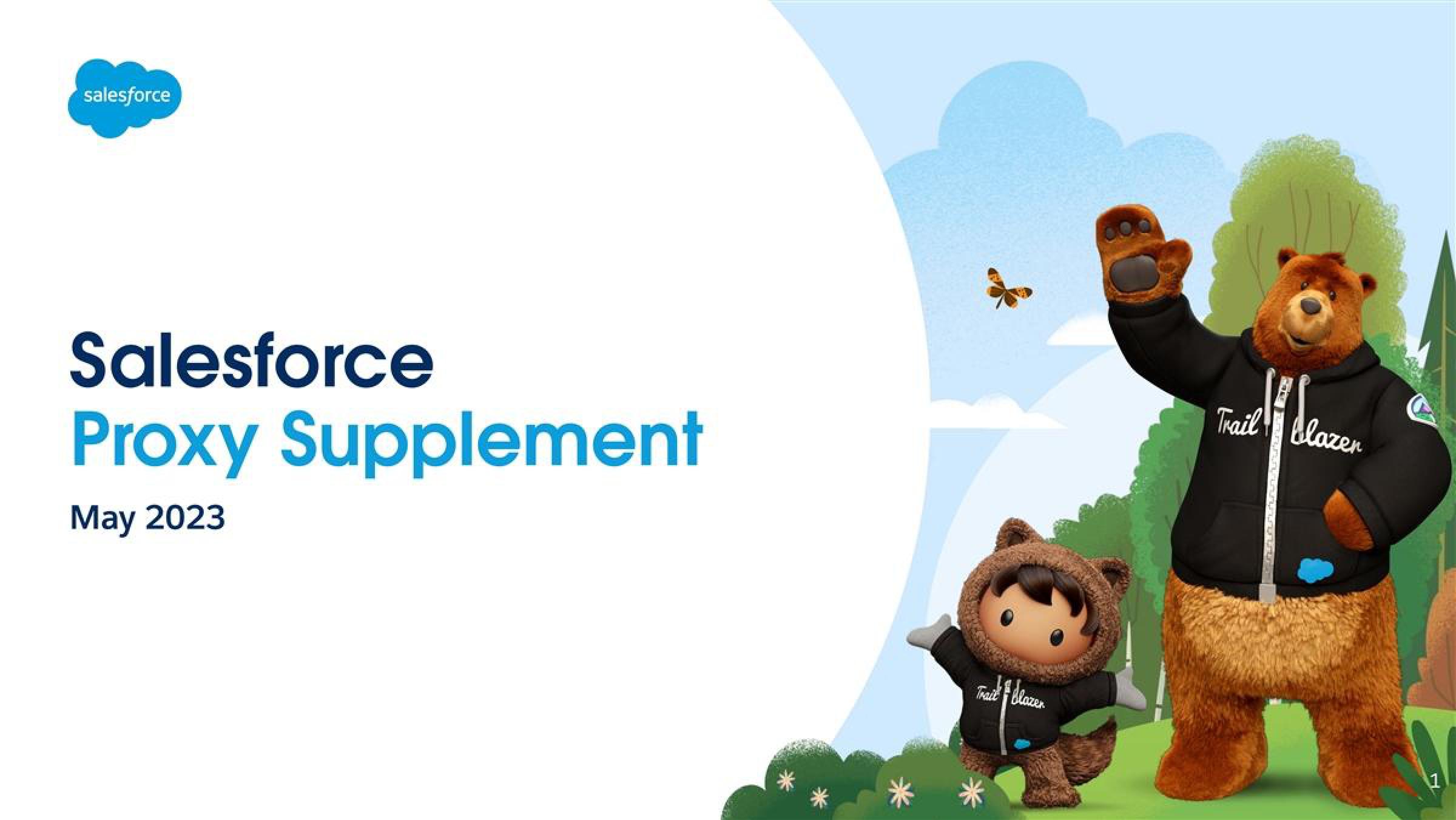 Salesforce Shareholder Engagement Presentation Deck image