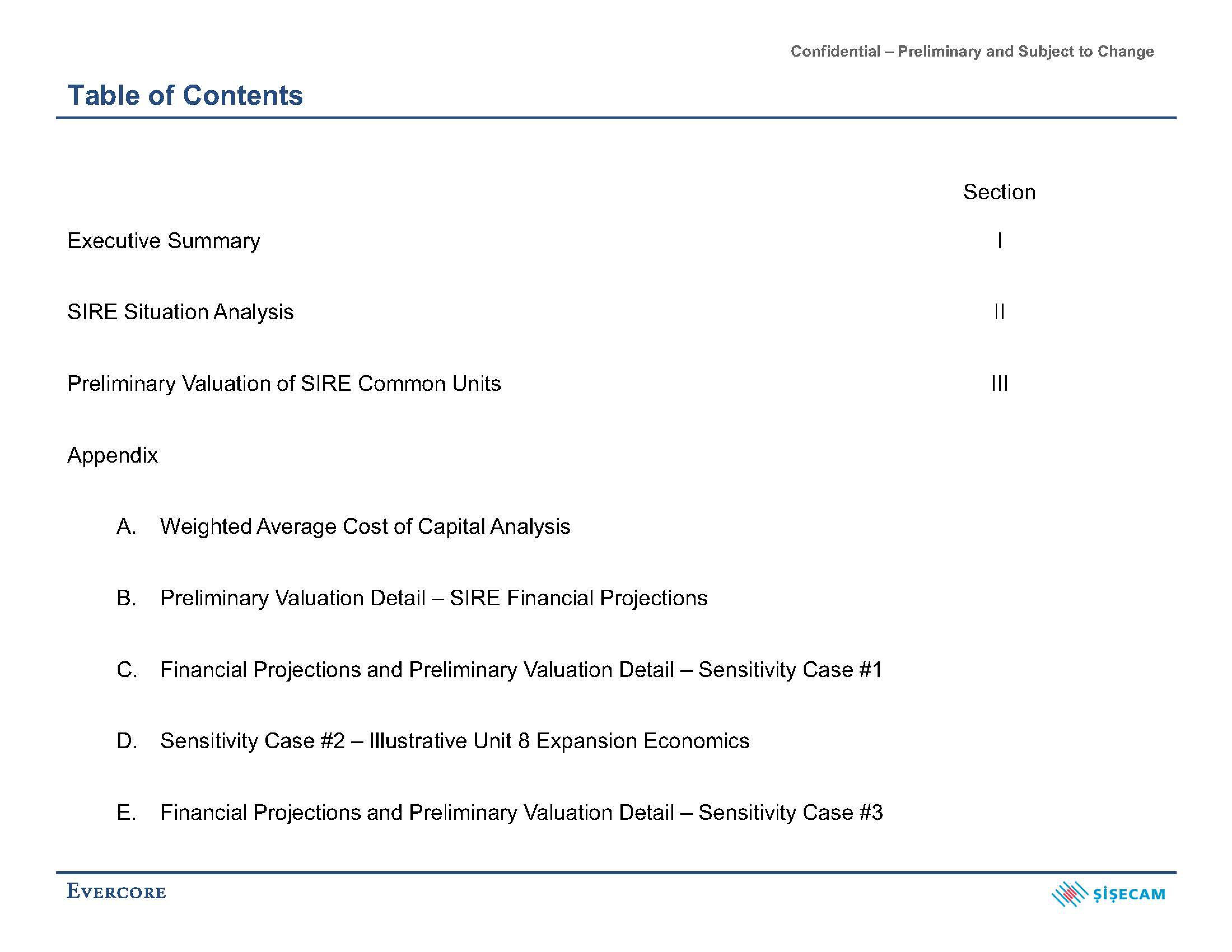 Evercore Investment Banking Pitch Book slide image #3