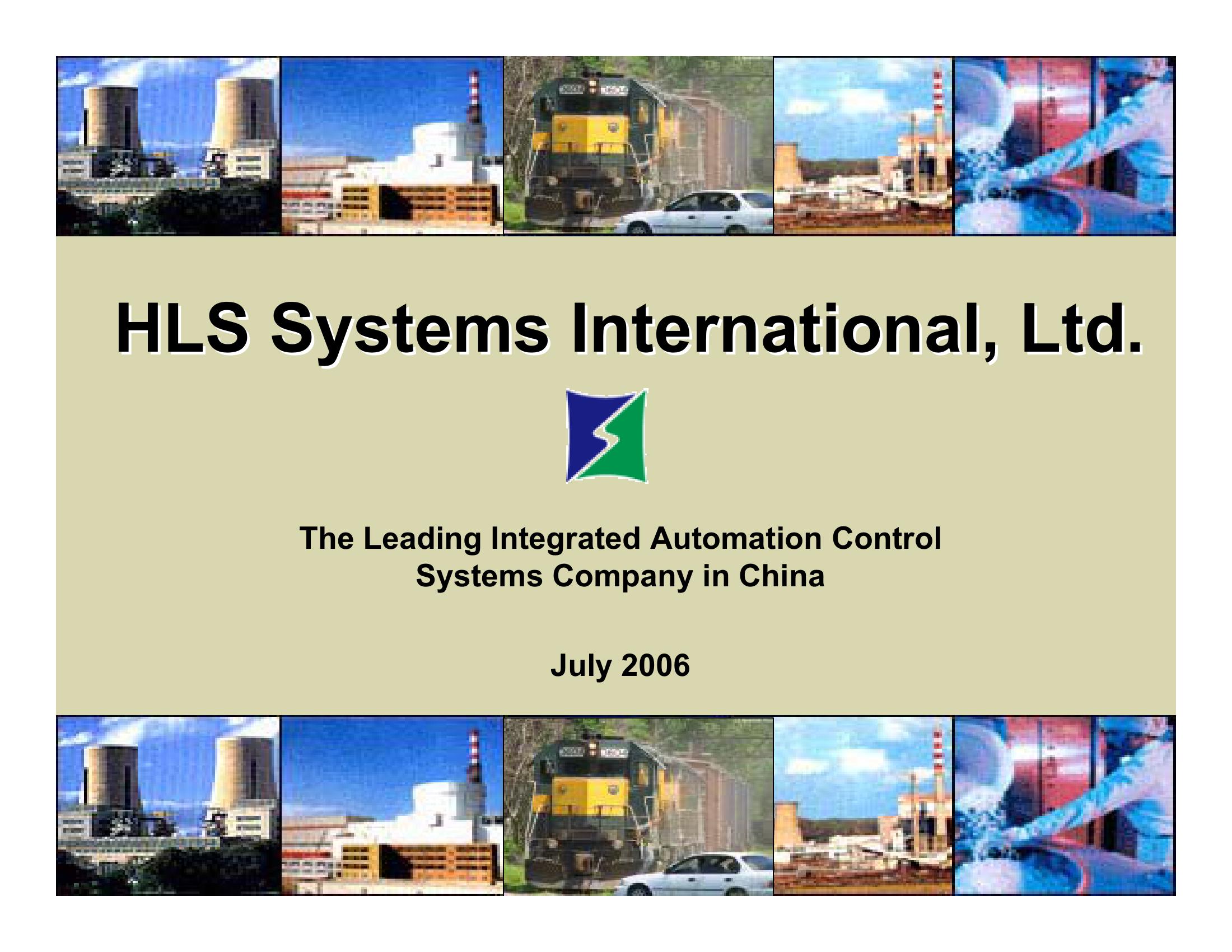 The Leading Integrated Automation Control Systems Company in China image