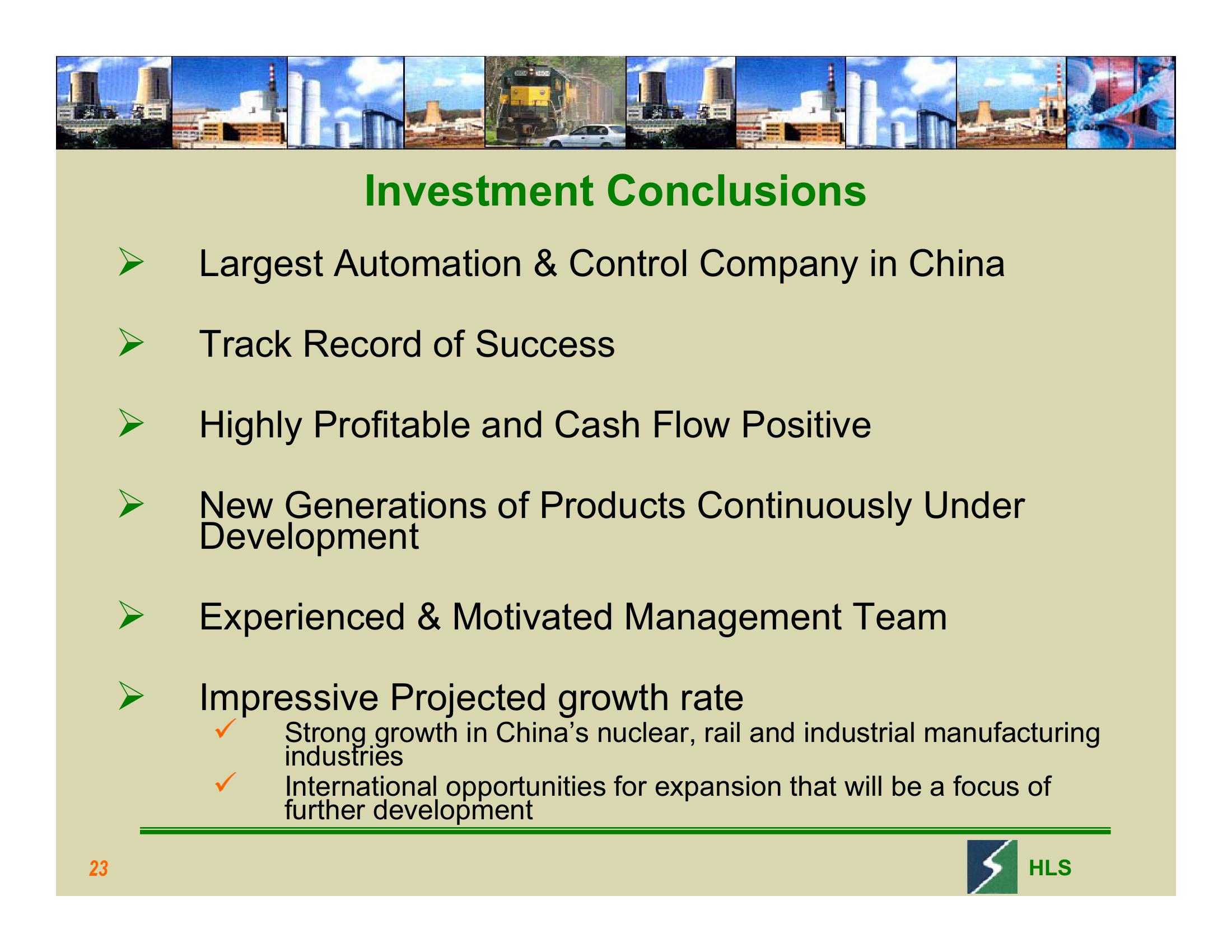 The Leading Integrated Automation Control Systems Company in China slide image #23