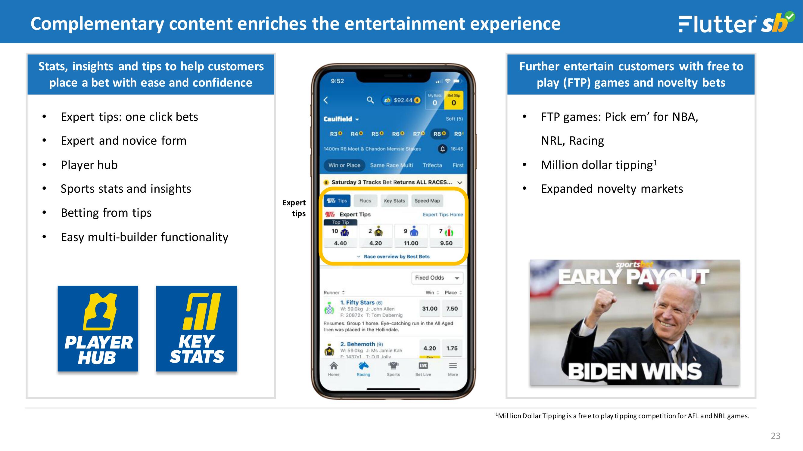 Flutter Investor Day Presentation Deck slide image #23