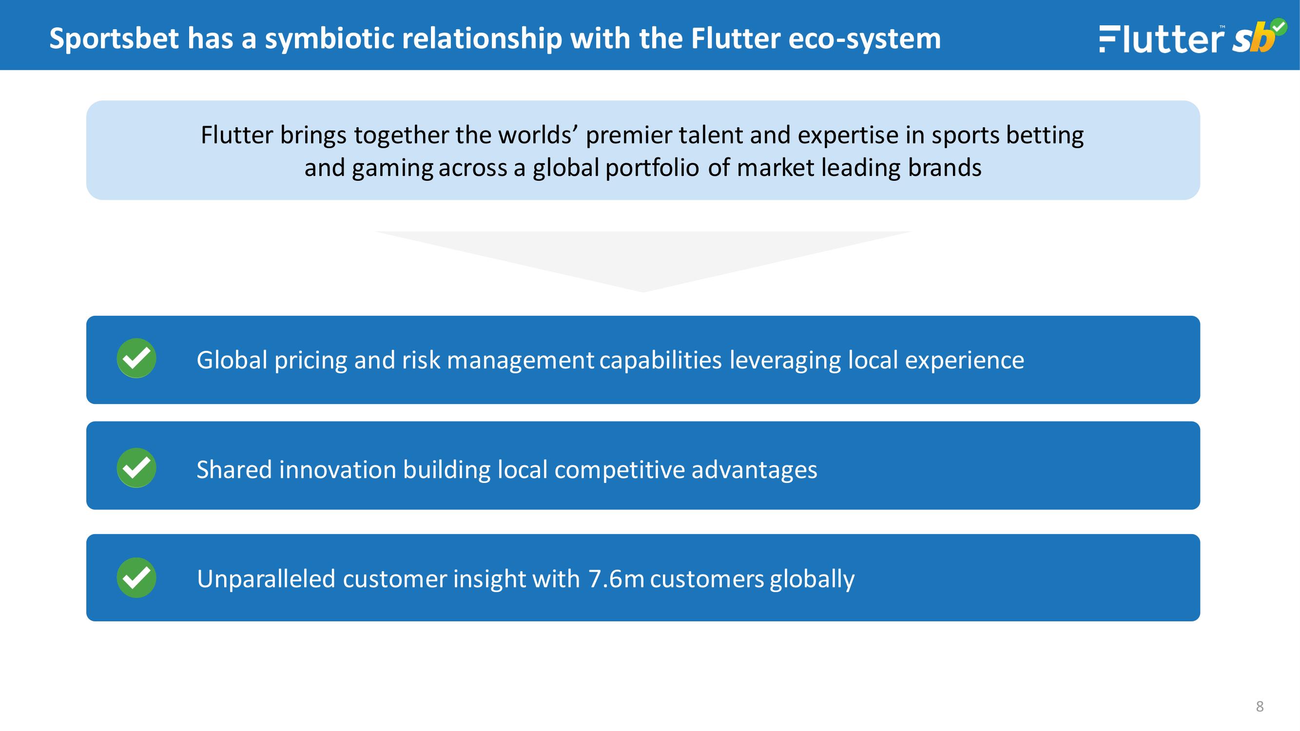 Flutter Investor Day Presentation Deck slide image #8