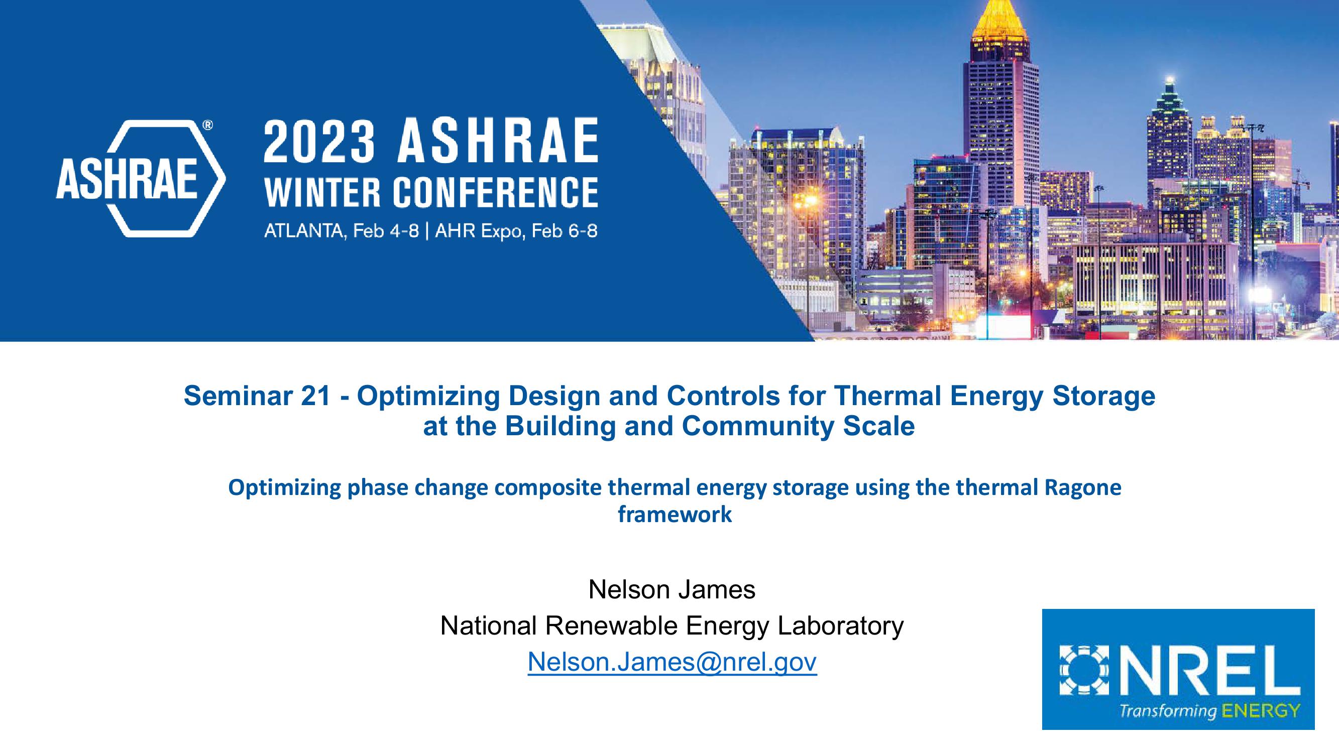 Optimizing Design and Controls for Thermal Energy Storage image