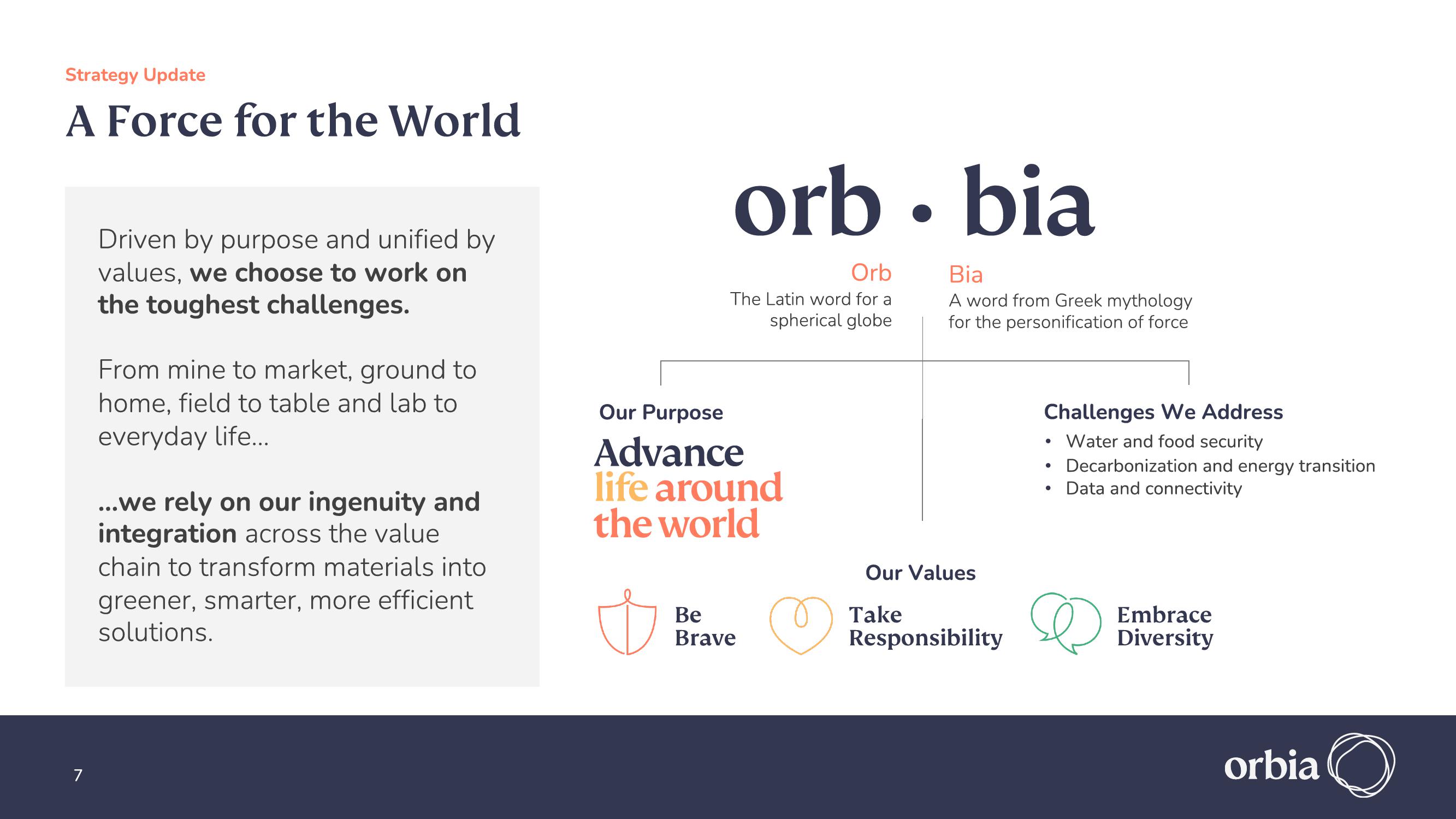 Orbia Investor Presentation Deck slide image #7