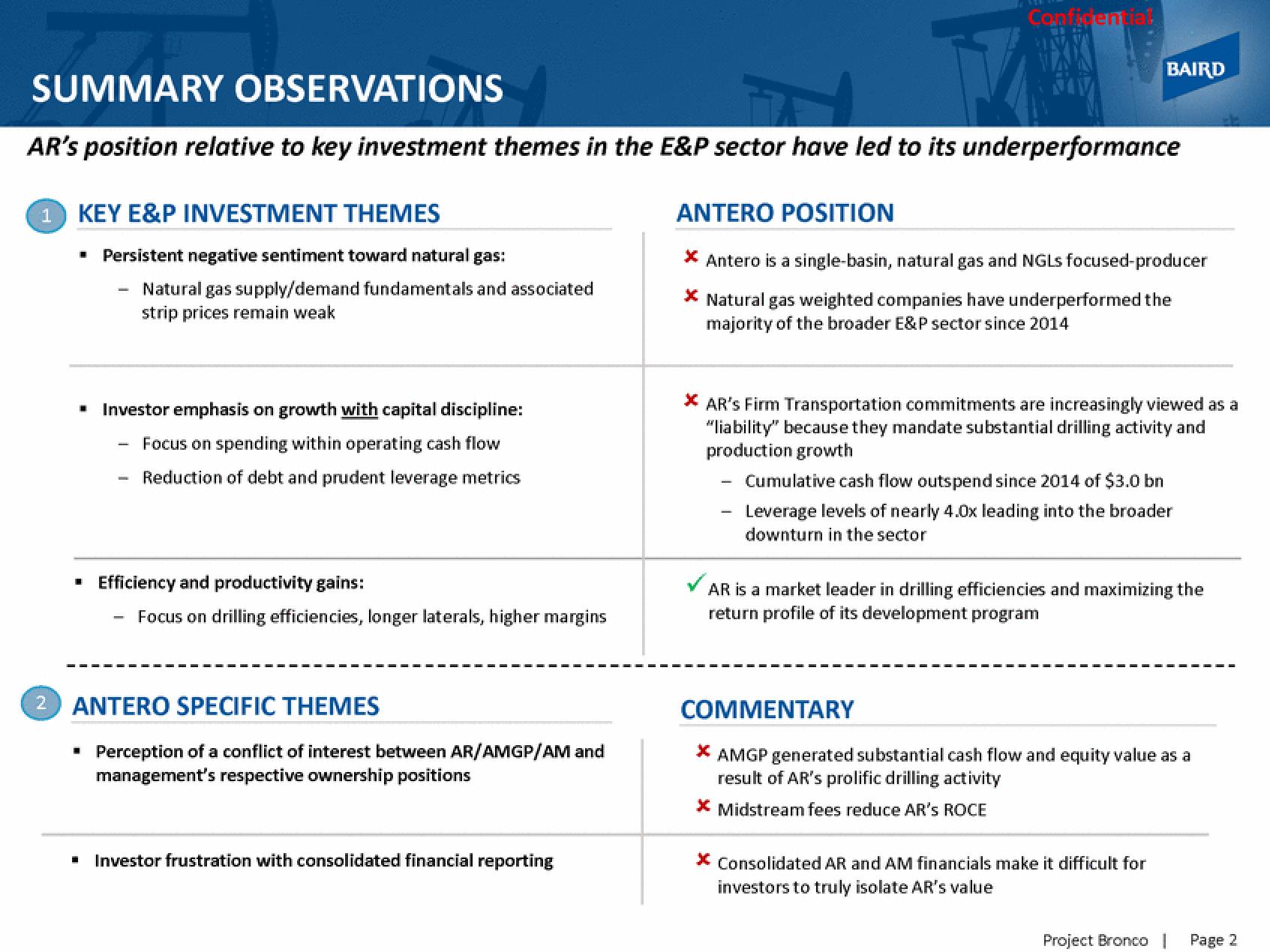 Baird Investment Banking Pitch Book slide image #4