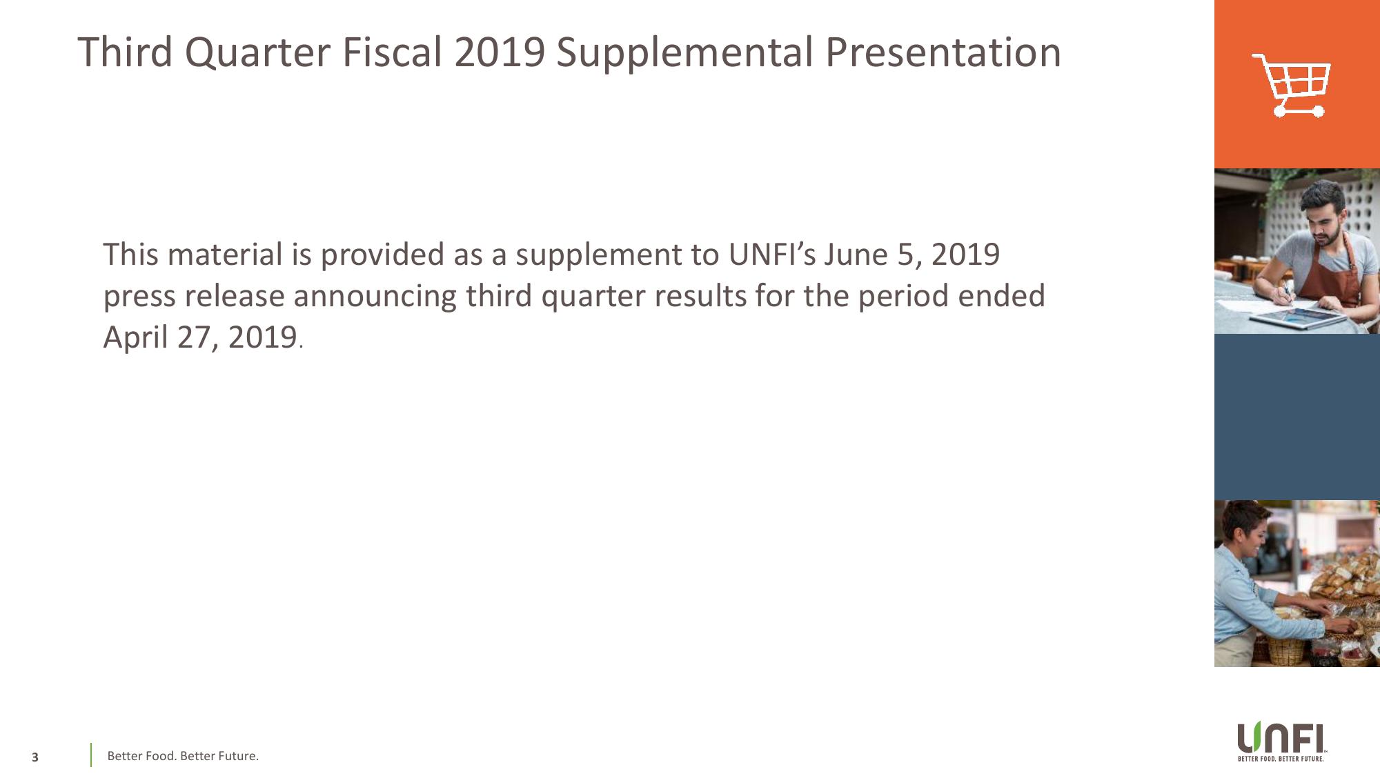 Q3 Fiscal 2019 slide image #3