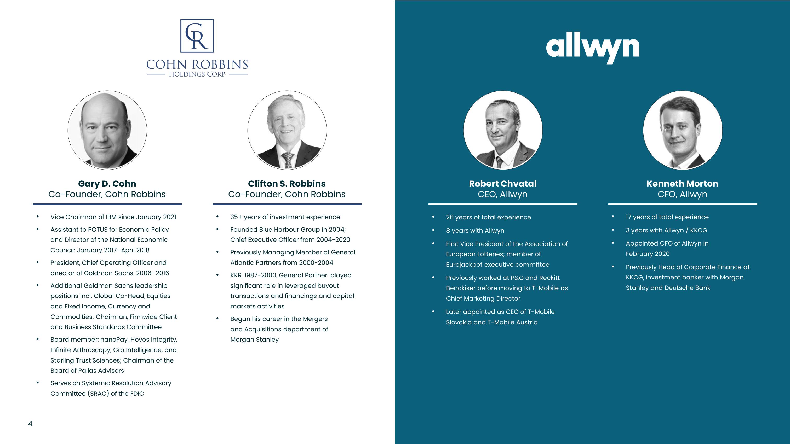 Allwyn Investor Presentation Deck slide image #4