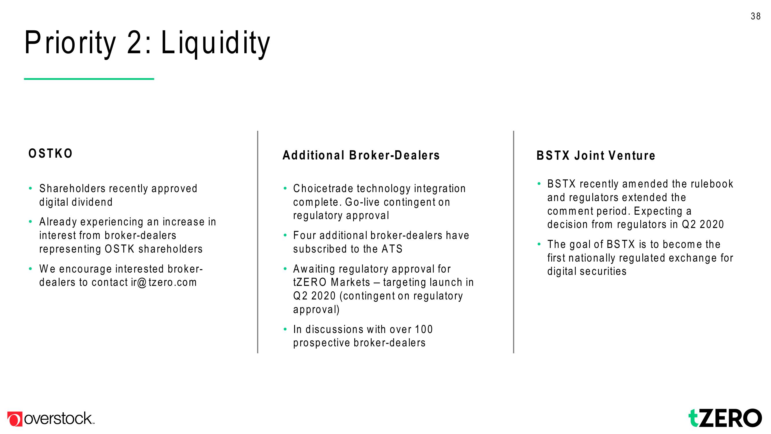 Overstock Results Presentation Deck slide image