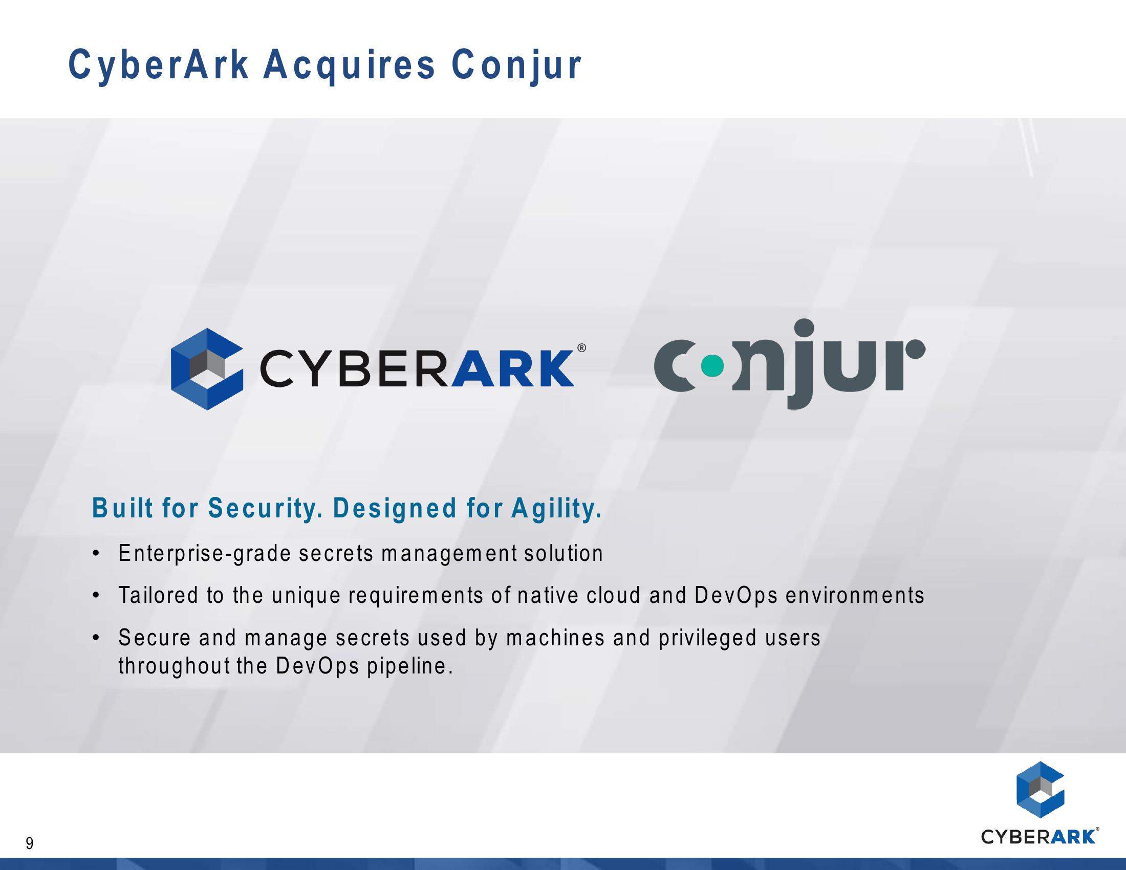 CyberArk Overview slide image #10