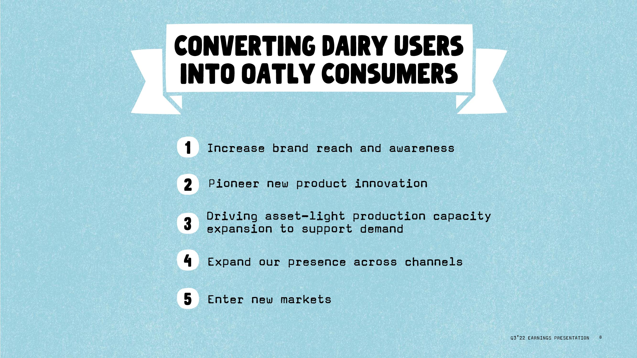 Oatly Results Presentation Deck slide image #8