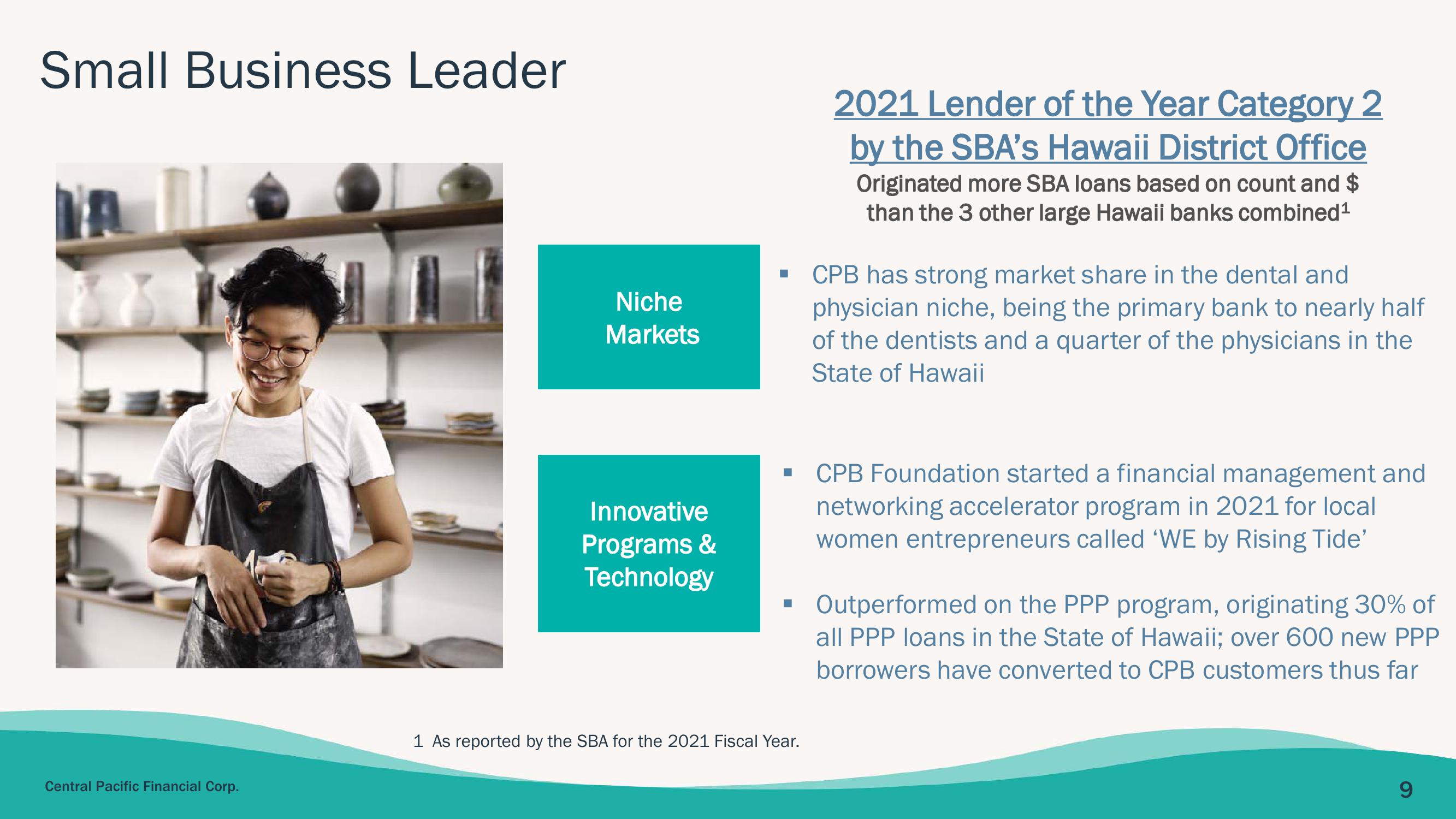 Central Pacific Financial Investor Presentation Deck slide image #9