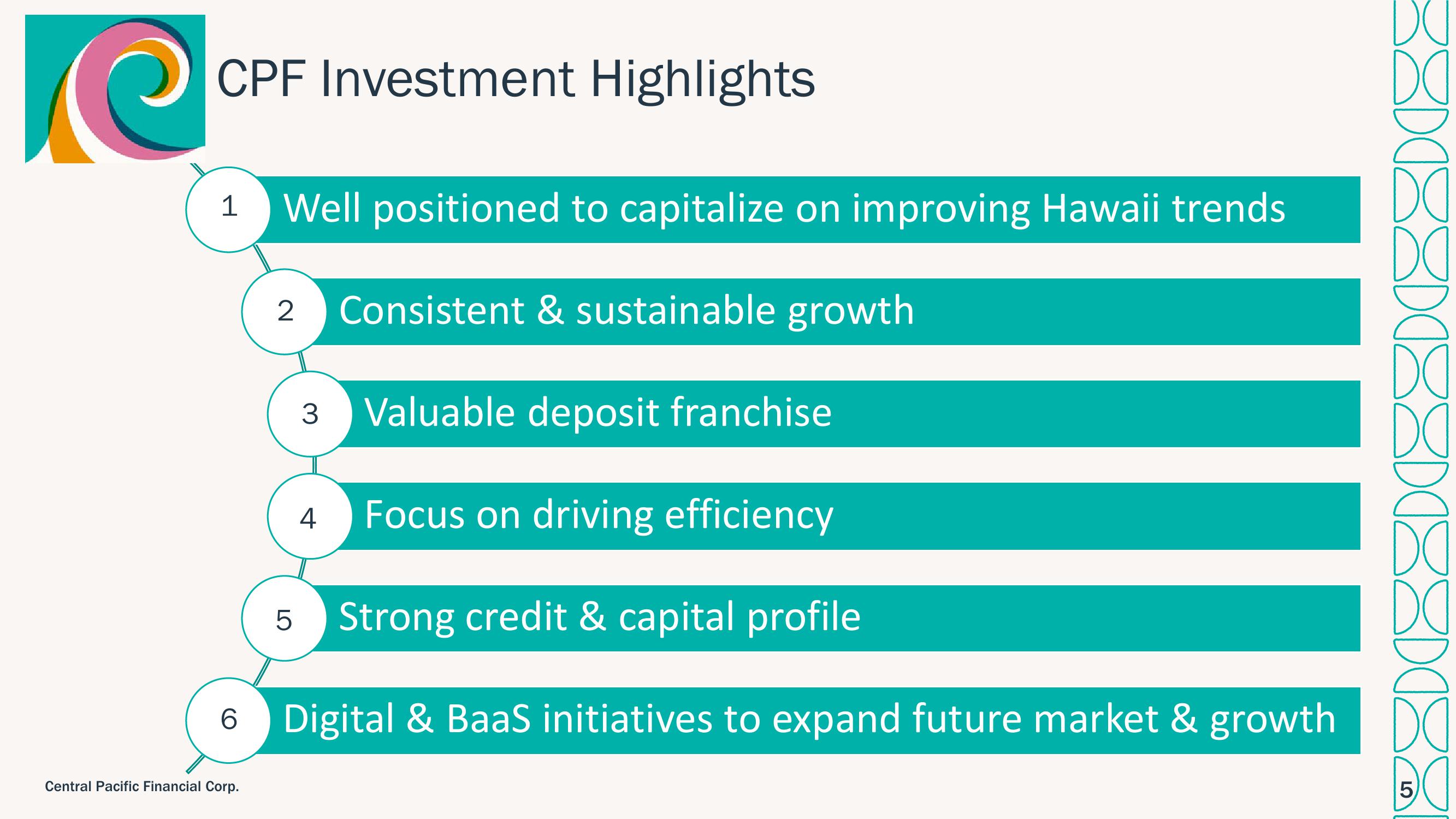 Central Pacific Financial Investor Presentation Deck slide image #5