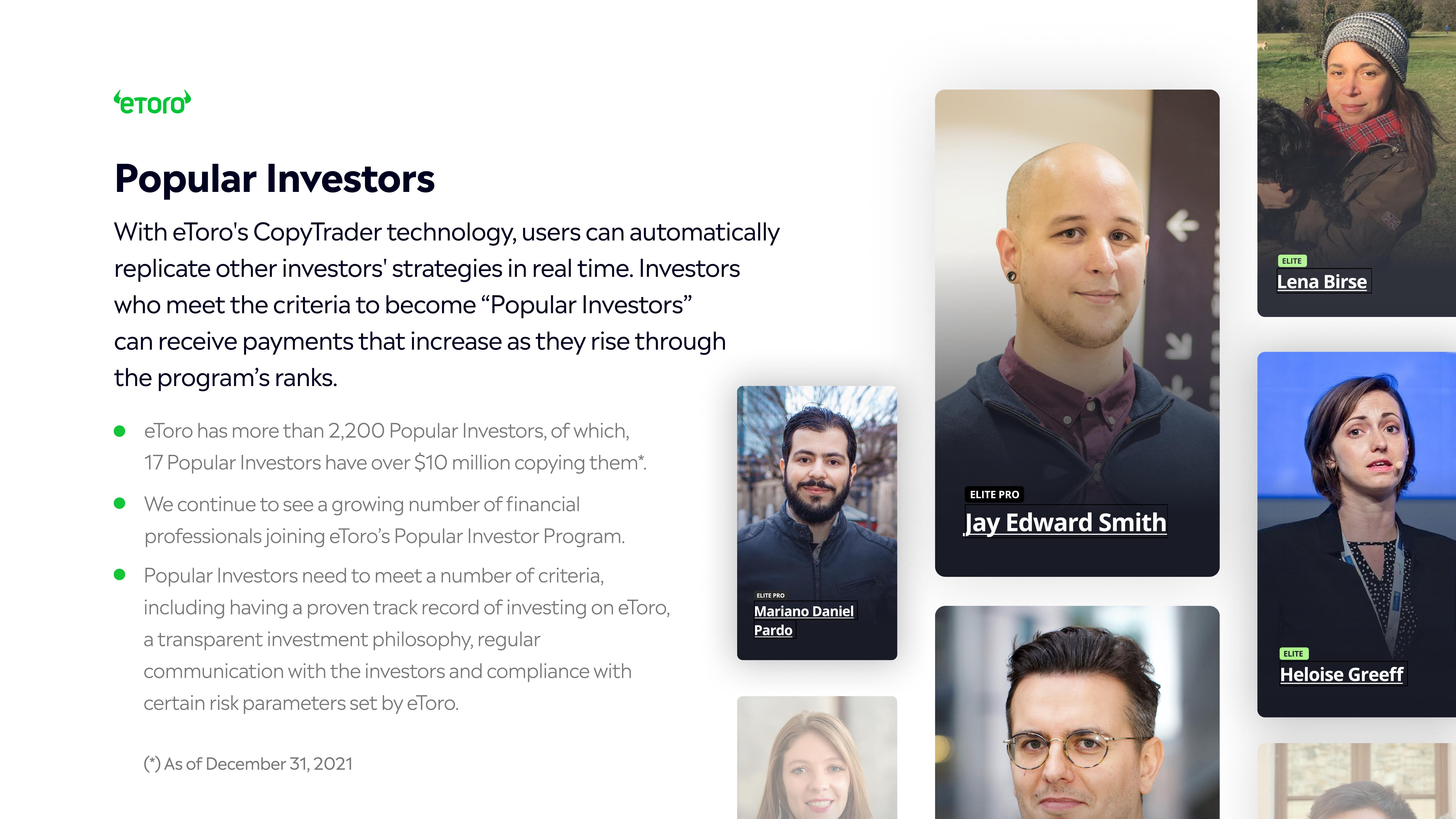 eToro Investor Presentation Deck slide image #16