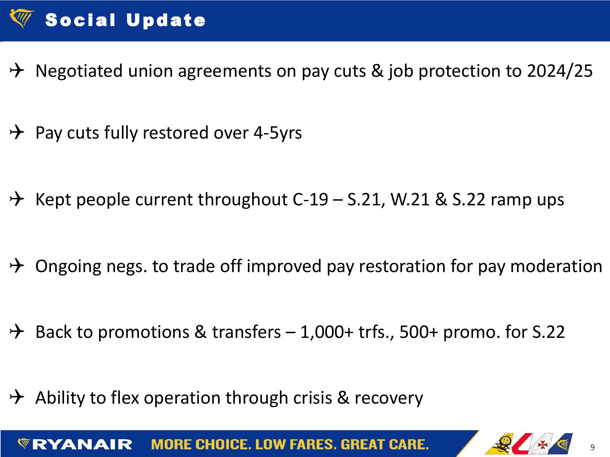 Ryanair Shareholder Forum  slide image #9