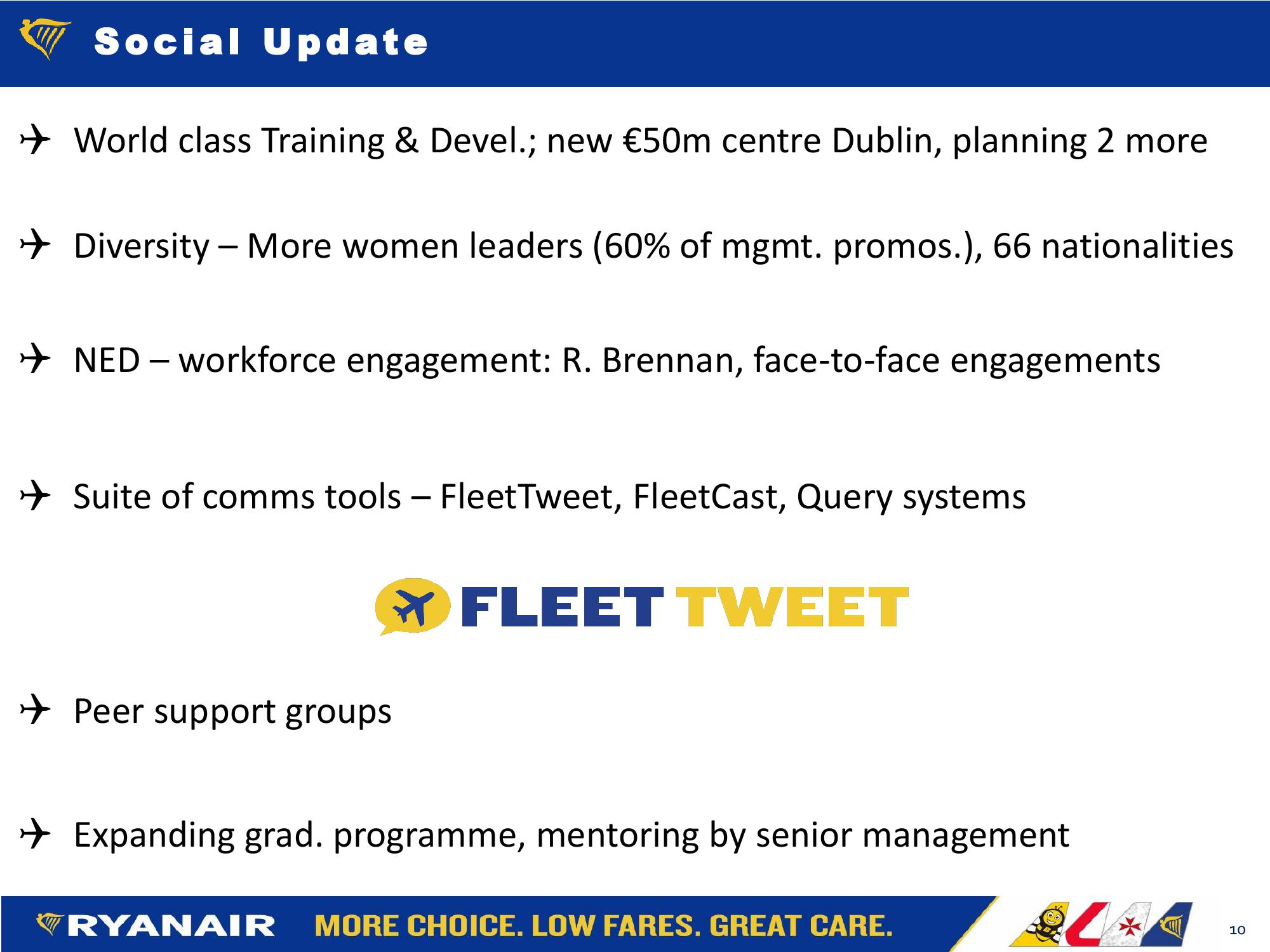 Ryanair Shareholder Forum  slide image #10