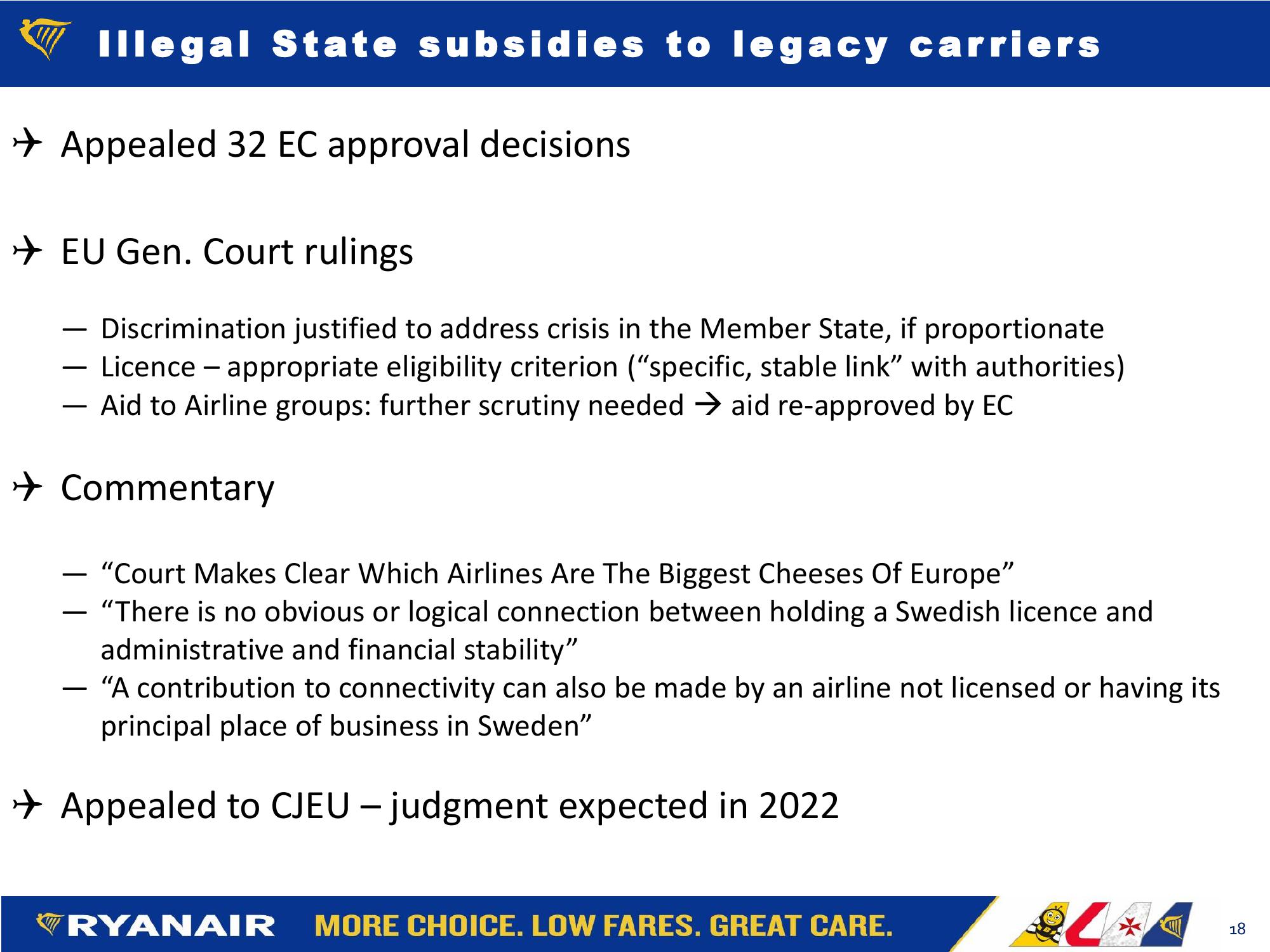 Ryanair Shareholder Forum  slide image #18