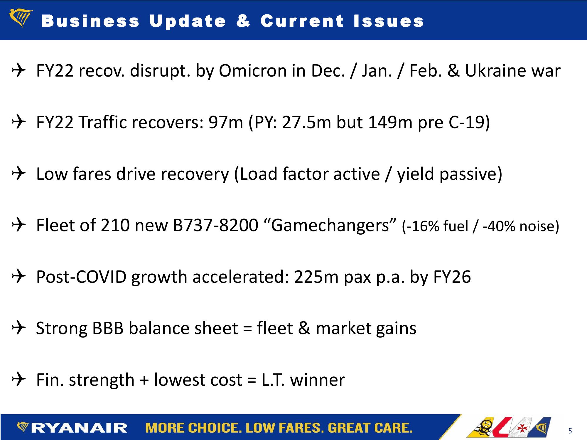 Ryanair Shareholder Forum  slide image #5