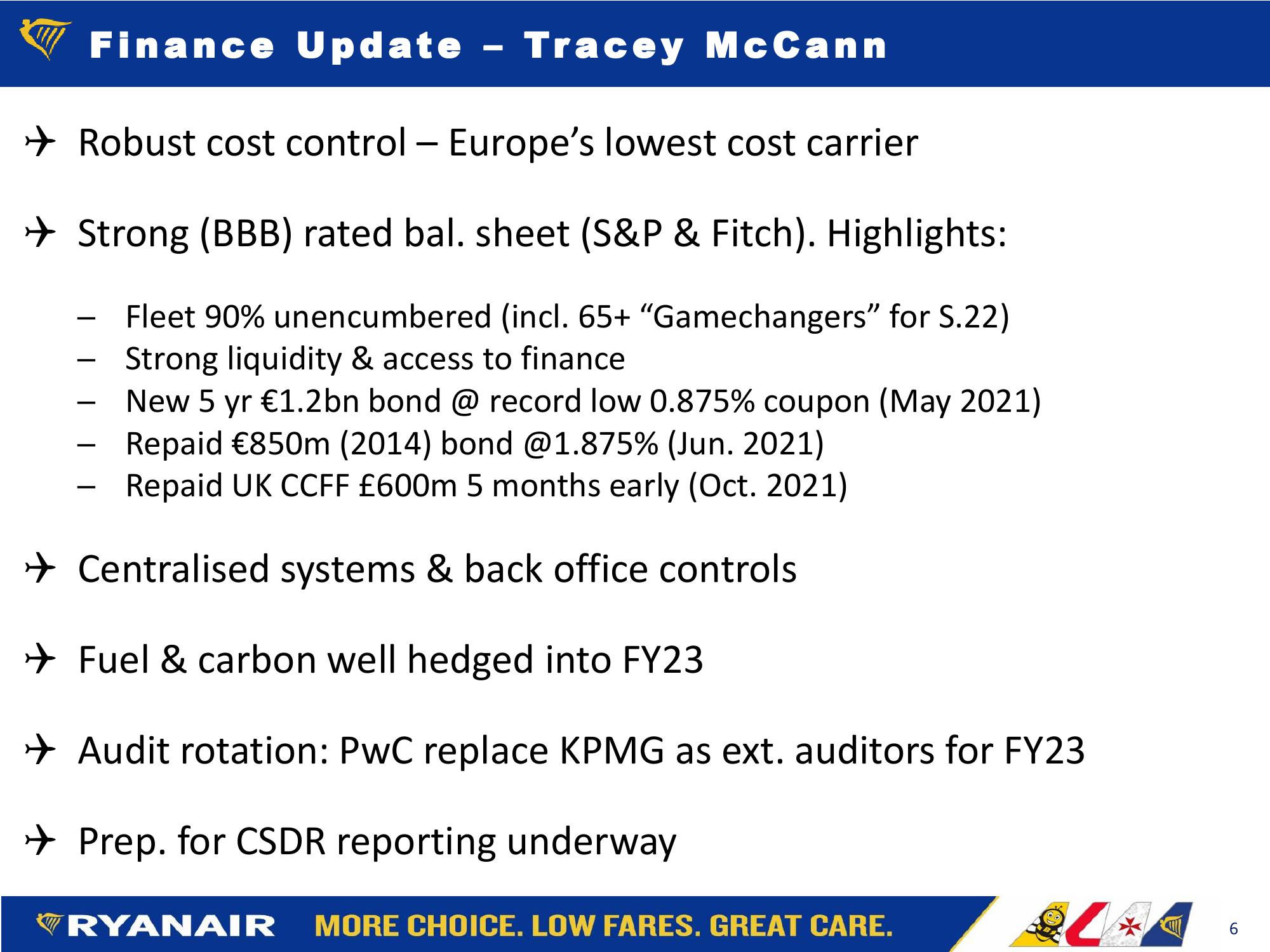 Ryanair Shareholder Forum  slide image #6