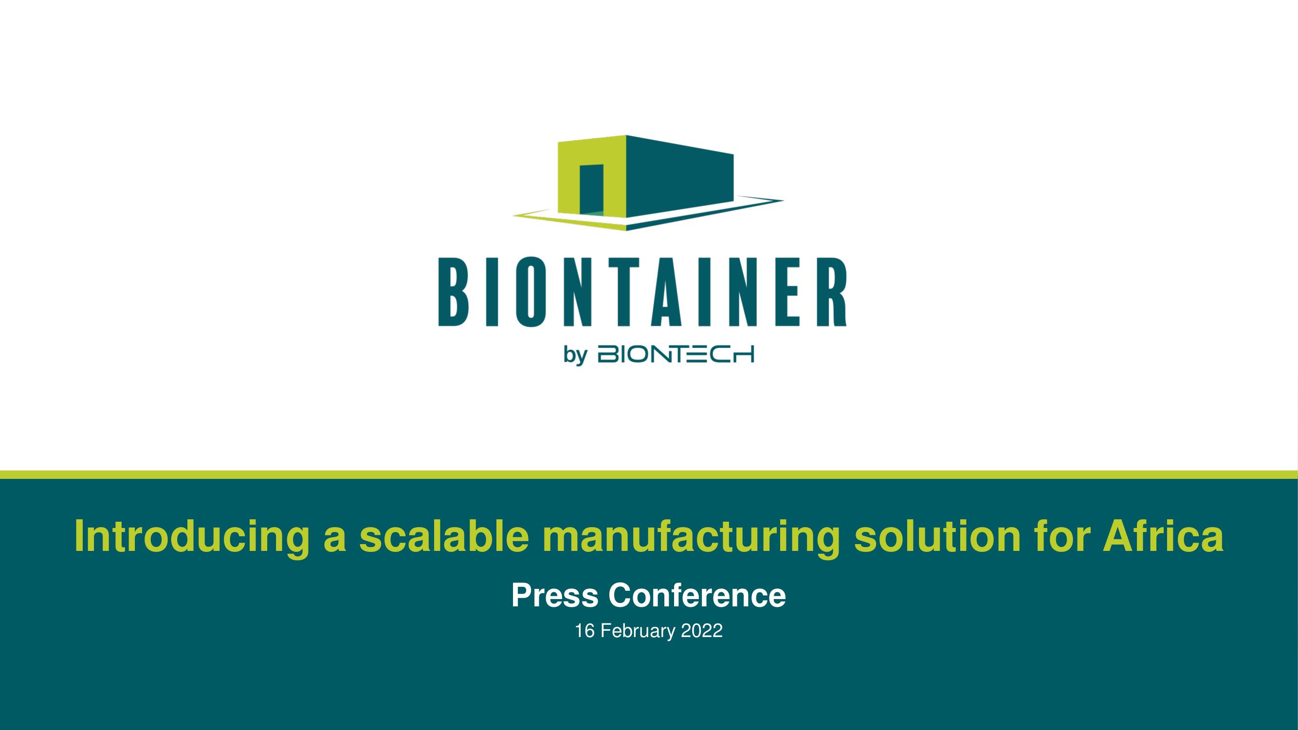 BioNTech Investor Day Presentation Deck image