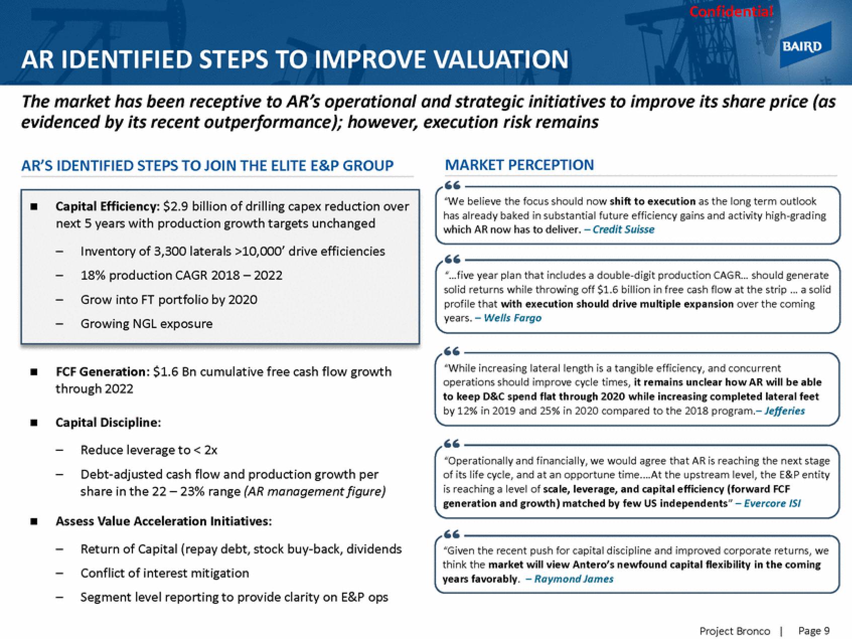 Baird Investment Banking Pitch Book slide image #12