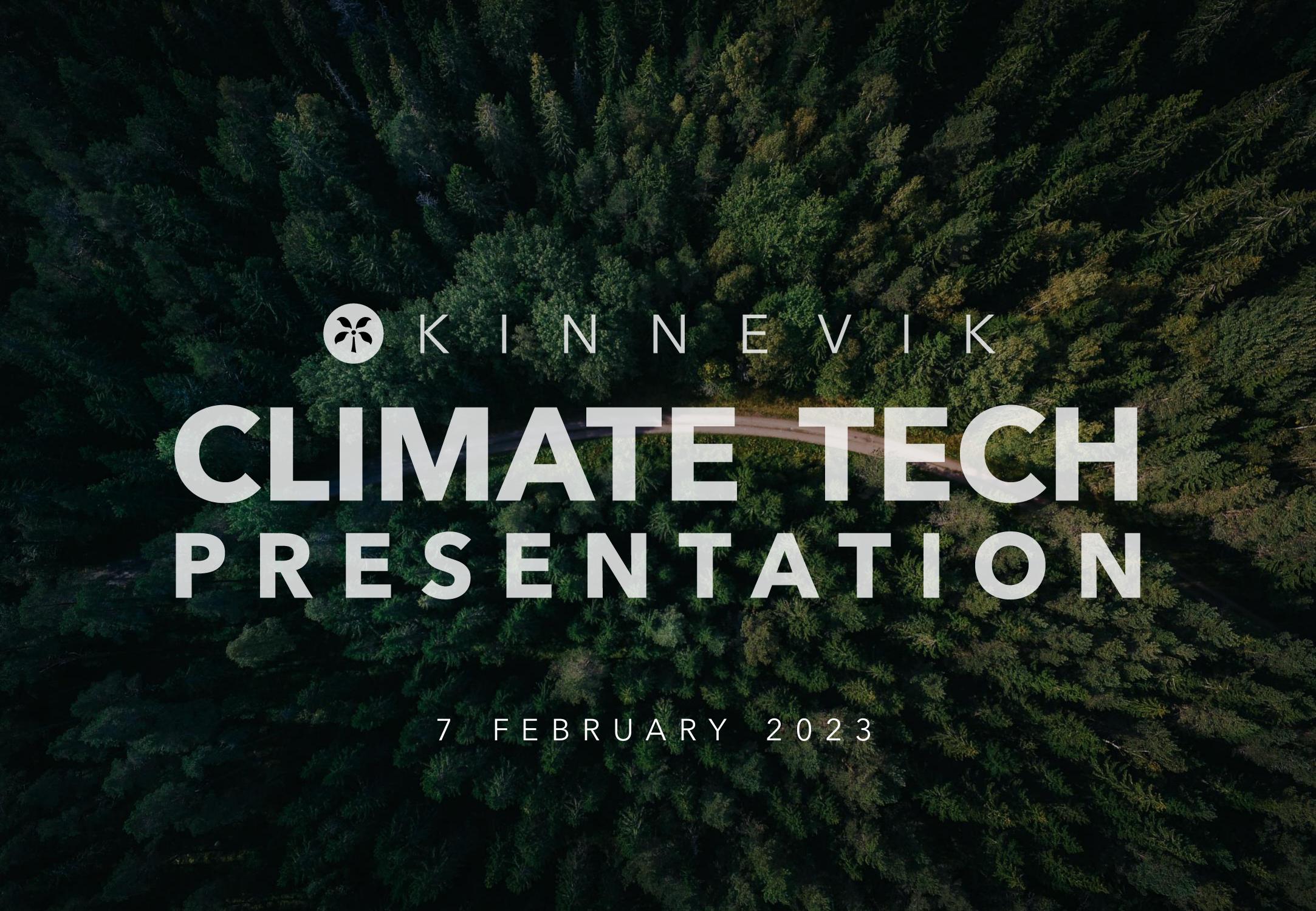 Kinnevik Investor Event Presentation Deck image