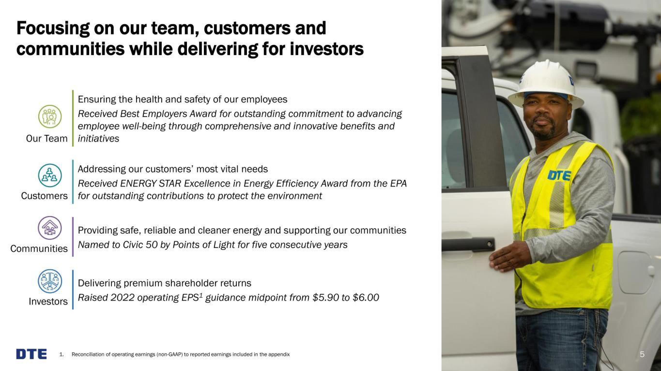 DTE Electric Investor Presentation Deck slide image #5